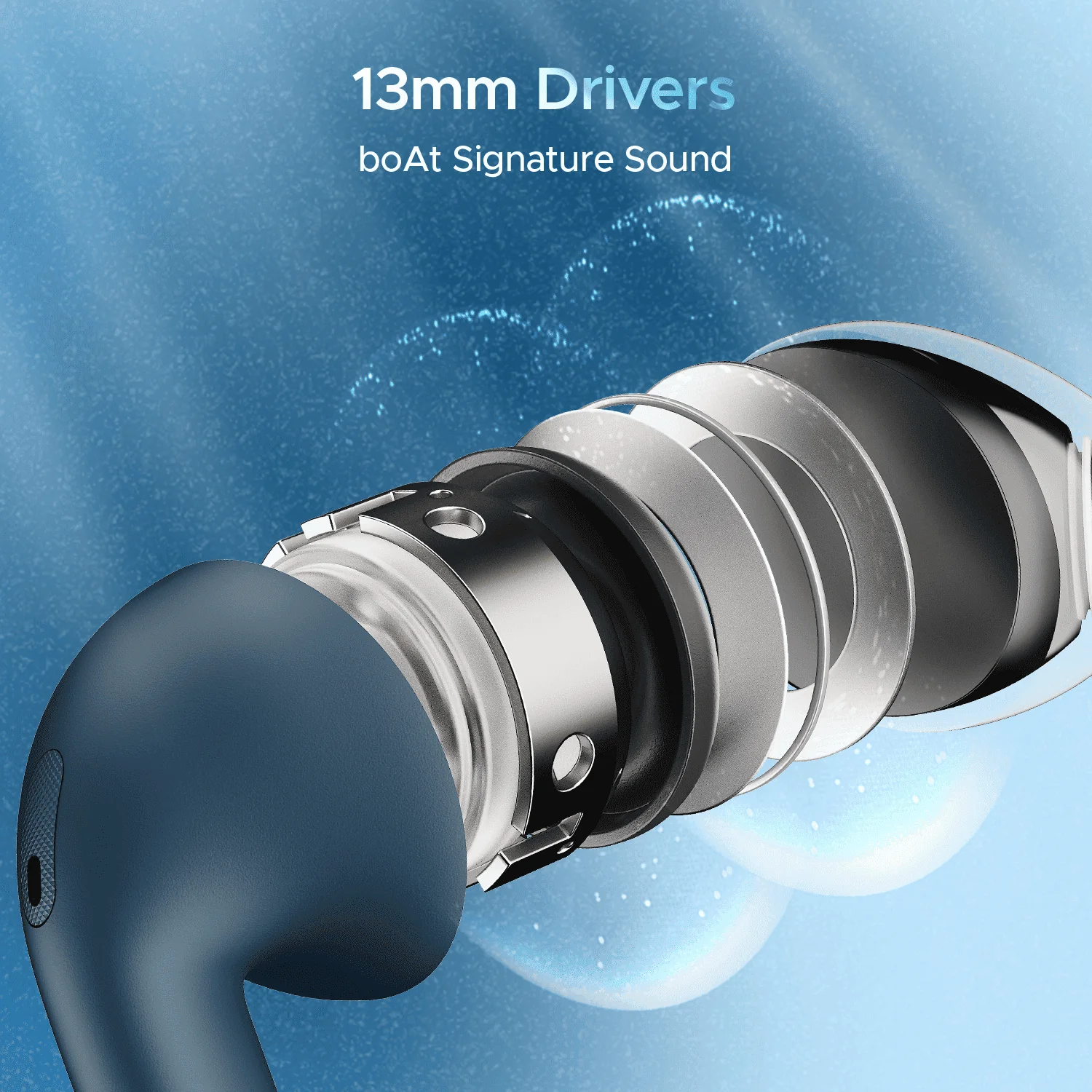 boAt Airdopes Alpha SS Edition | TWS Earbuds with 35 Hours Playback, 13mm Drivers, ENx™ Tech, ASAP™ Charge, IWP™ Technology - Image 30