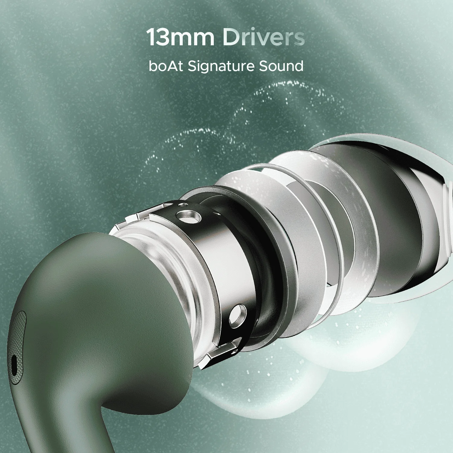 boAt Airdopes Alpha SS Edition | TWS Earbuds with 35 Hours Playback, 13mm Drivers, ENx™ Tech, ASAP™ Charge, IWP™ Technology - Image 34