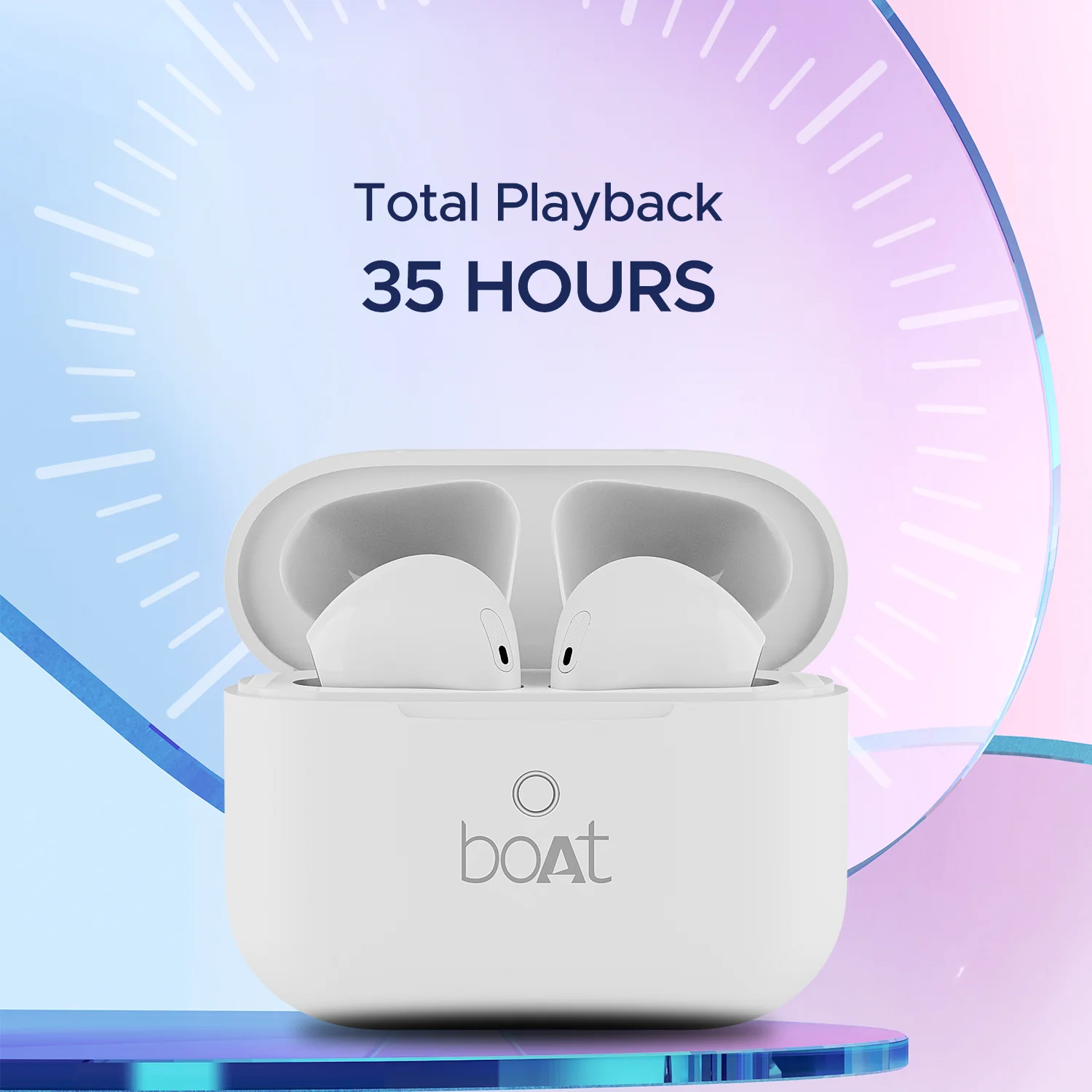 boAt Airdopes Alpha | True Wireless Earbuds with 35 Hours Playback, 13mm Drivers, ENx™ Tech, ASAP™ Charge, IWP™ Technology - Image 8