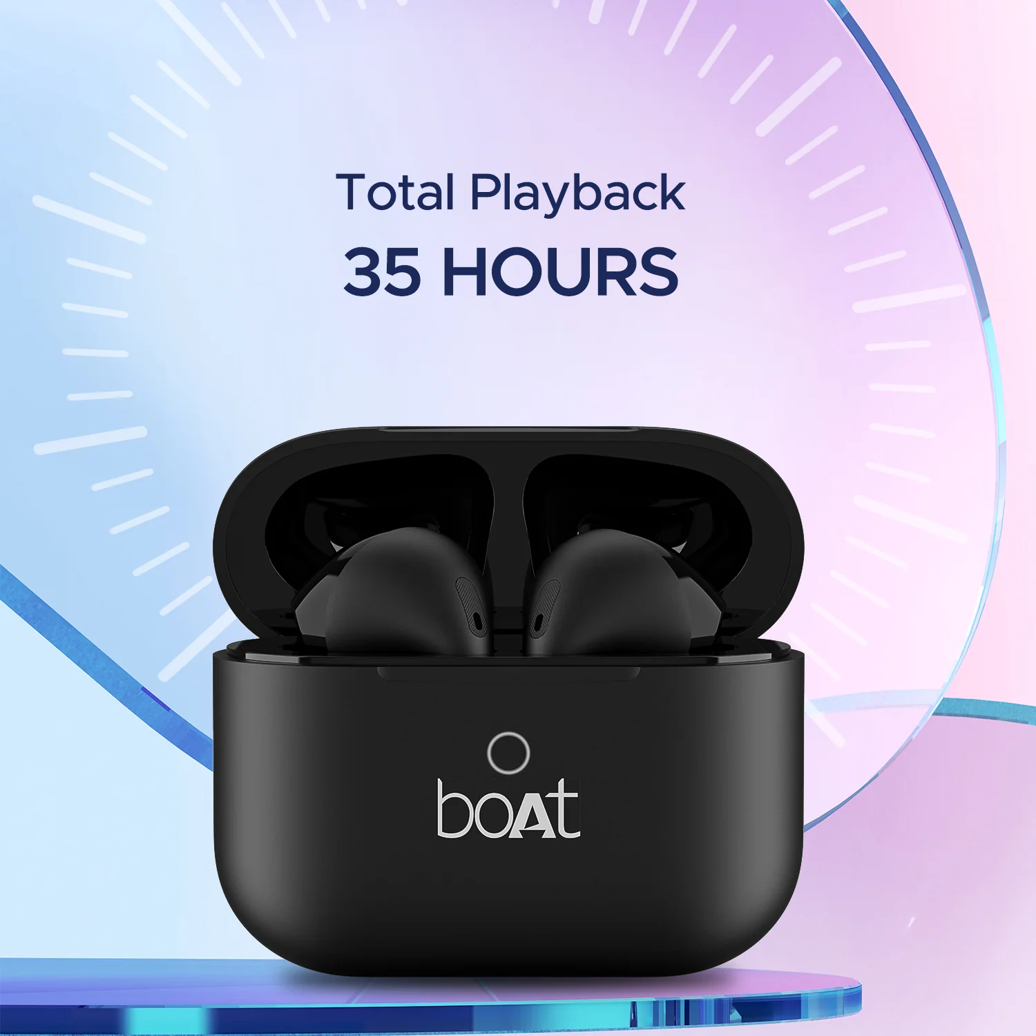 boAt Airdopes Alpha | True Wireless Earbuds with 35 Hours Playback, 13mm Drivers, ENx™ Tech, ASAP™ Charge, IWP™ Technology - Image 12