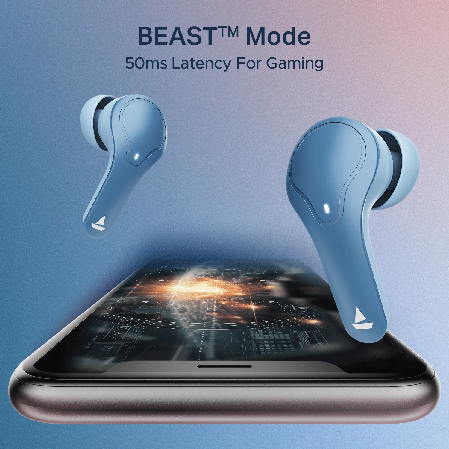 boAt Airdopes Plus 311 | Wireless Earbuds with 50 Hours Playback, Dual Mics with ENx™ Technology, BEAST™ Mode, ASAP™ Charge - Image 15