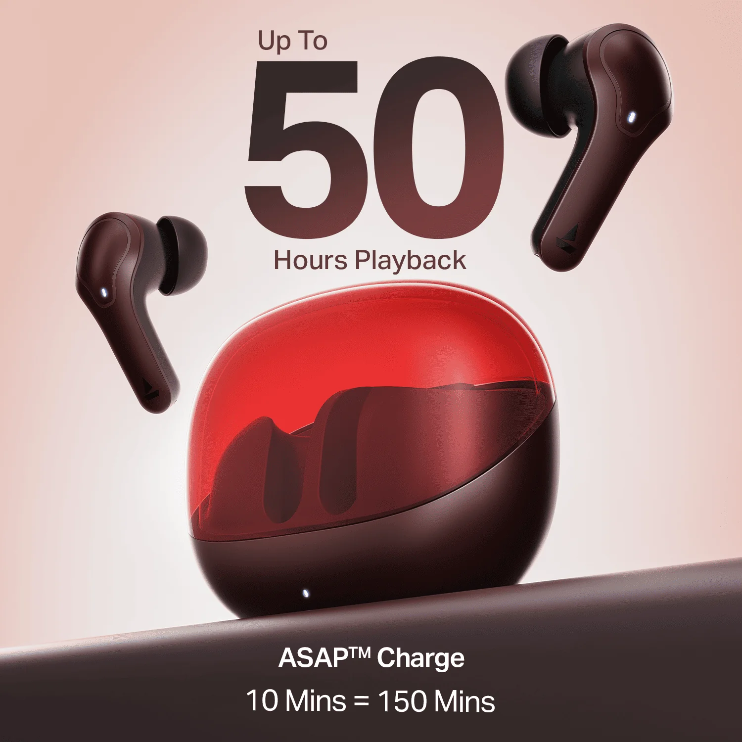 boAt Airdopes Plus 311 | Wireless Earbuds with 50 Hours Playback, Dual Mics with ENx™ Technology, BEAST™ Mode, ASAP™ Charge - Image 21