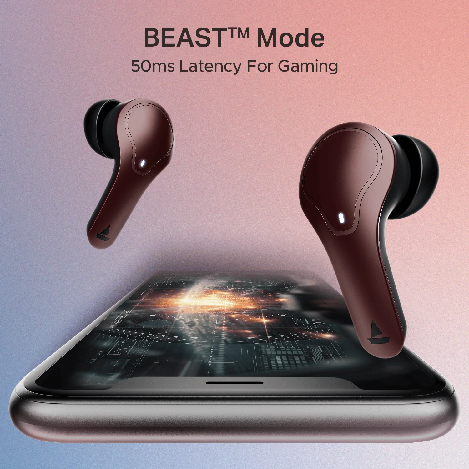 boAt Airdopes Plus 311 | Wireless Earbuds with 50 Hours Playback, Dual Mics with ENx™ Technology, BEAST™ Mode, ASAP™ Charge - Image 22