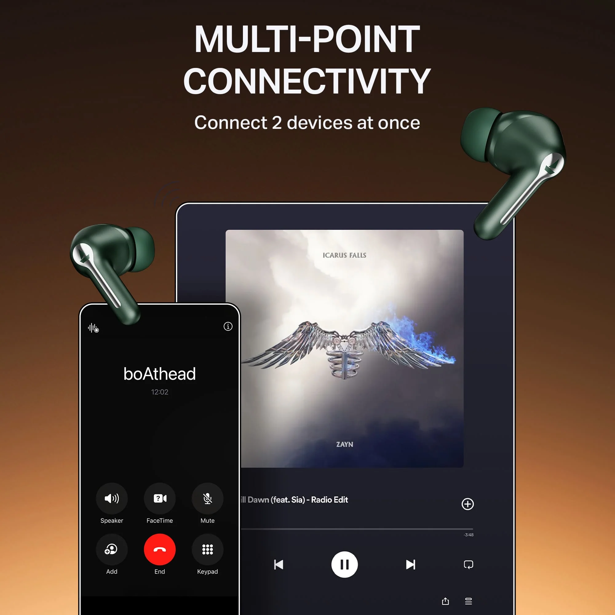 boAt Airdopes Prime 413 | Wireless Earbuds with 50 Hours Playback, BEAST™ Mode & Voice Assistant Support - Image 16