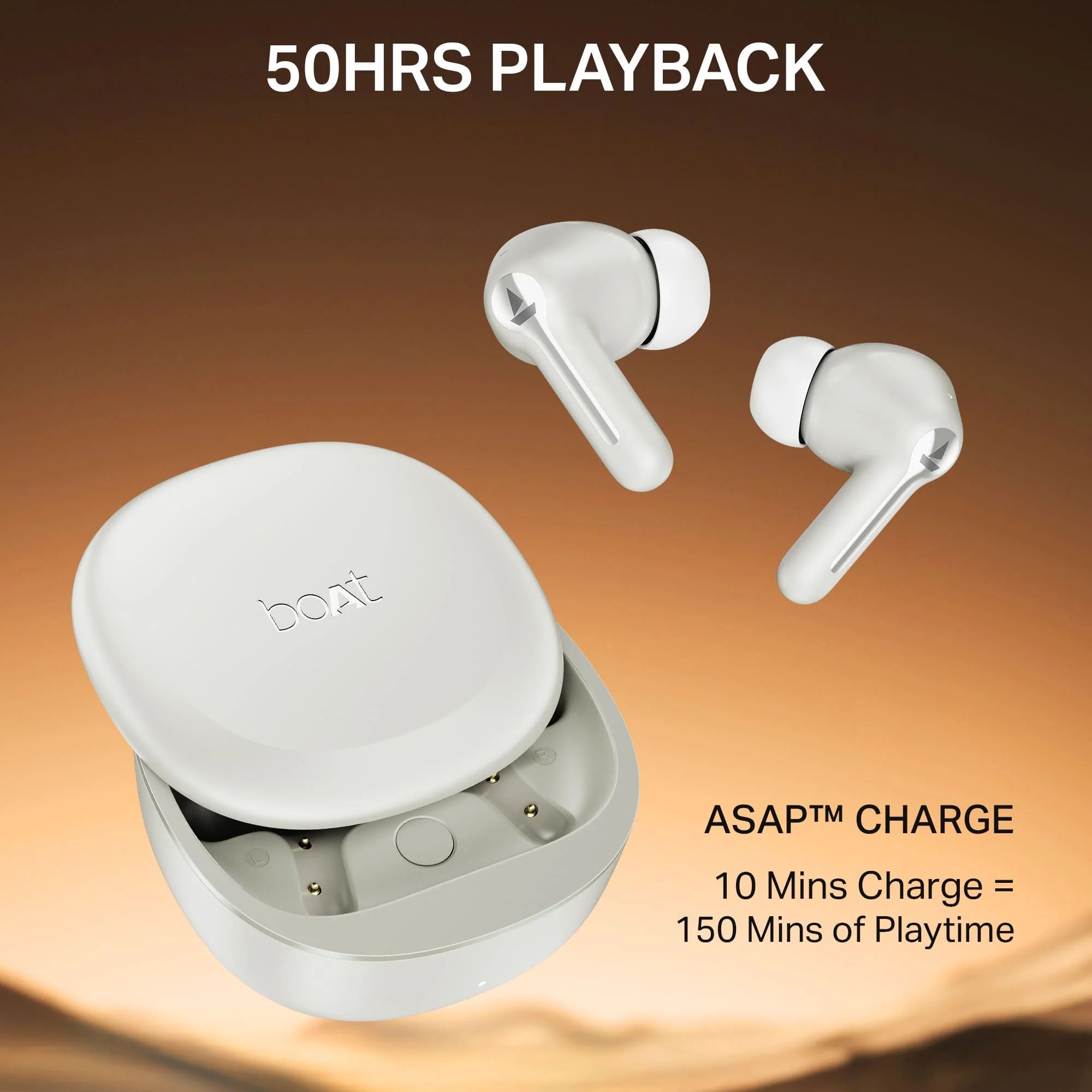 boAt Airdopes Prime 413 | Wireless Earbuds with 50 Hours Playback, BEAST™ Mode & Voice Assistant Support - Image 4