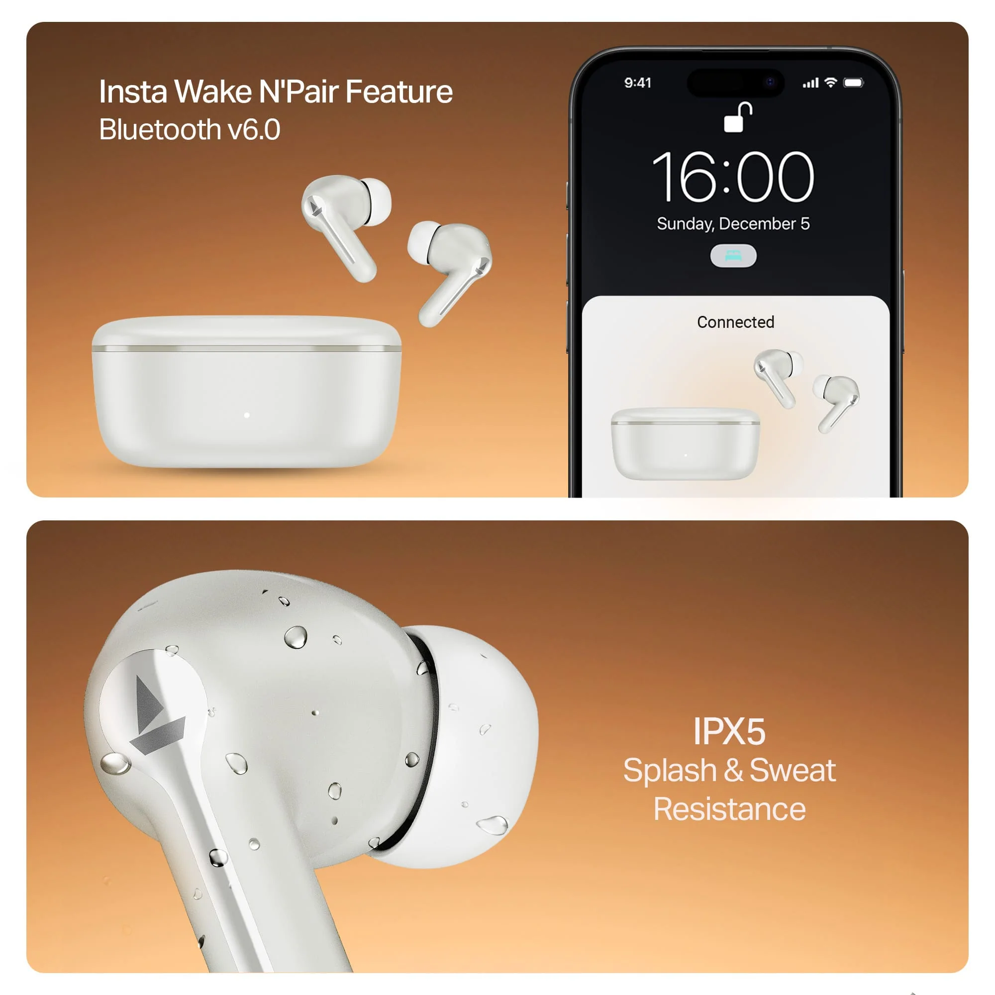 boAt Airdopes Prime 413 | Wireless Earbuds with 50 Hours Playback, BEAST™ Mode & Voice Assistant Support - Image 7