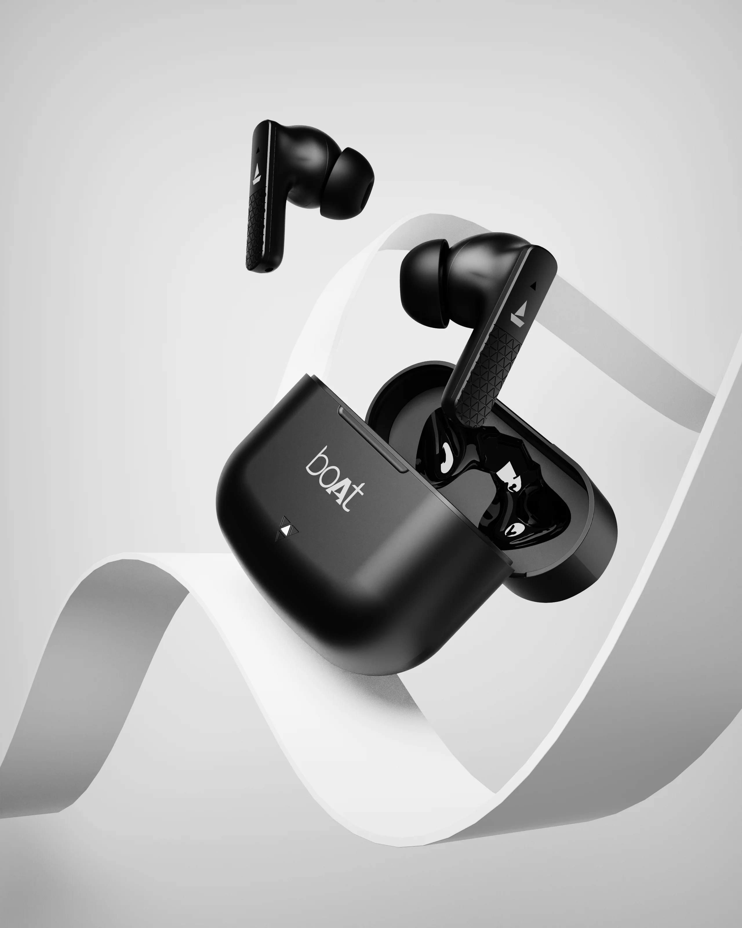 boAt Airdopes Primo | Wireless Earbuds with 45 Hours Playback, ENx™ Tech, BT v5.3, BEAST™ Mode, ASAP™ Charge - Image 4