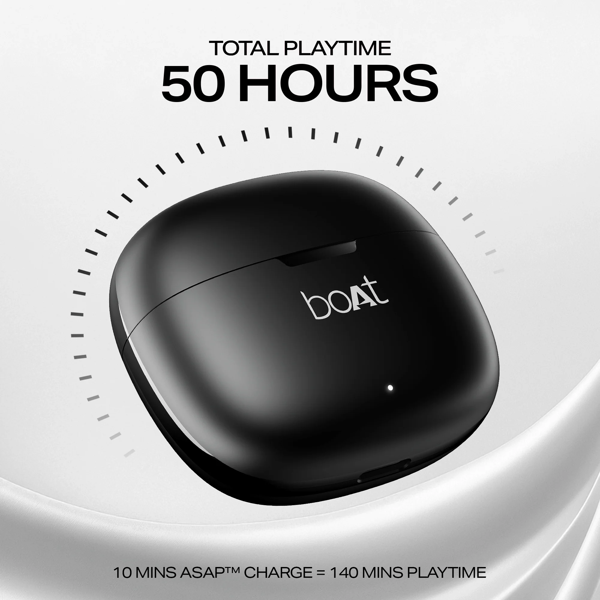 boAt Airdopes 213 | Wireless Earbuds with 50 Hours Playback, BEAST™ Mode & ENx™ Calling - Image 4