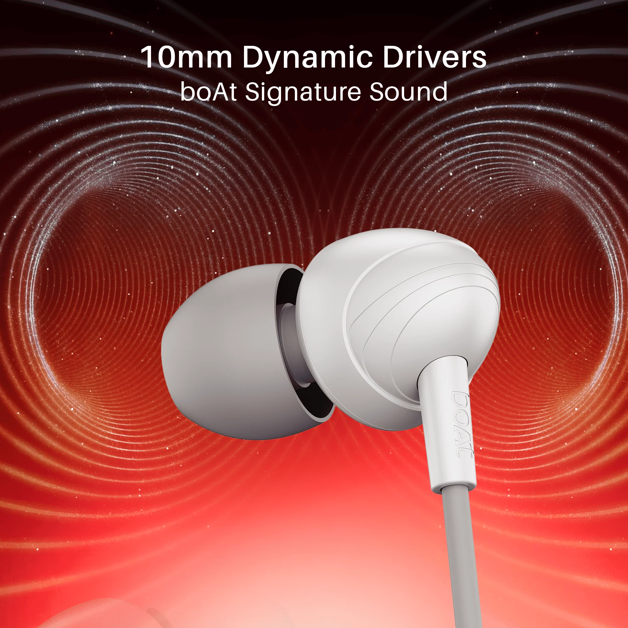 boAt Bassheads 210 | Wired Earphones with 10mm Drivers, Mic & Comfort Fit - Image 10