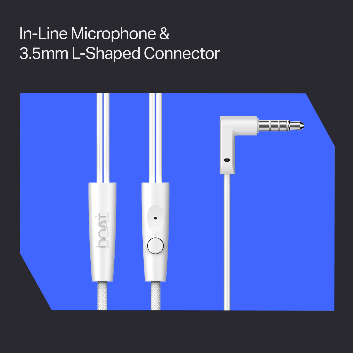 boAt BassHeads 212L | Wired Earphones with 10mm Drivers, In-Line Mic & 3.5mm L-Shaped Jack - Image 11