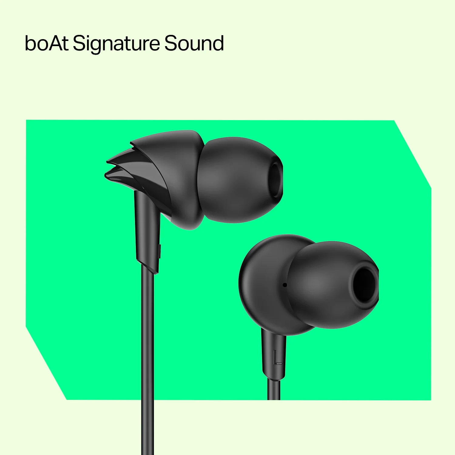 boAt BassHeads 212L | Wired Earphones with 10mm Drivers, In-Line Mic & 3.5mm L-Shaped Jack - Image 3