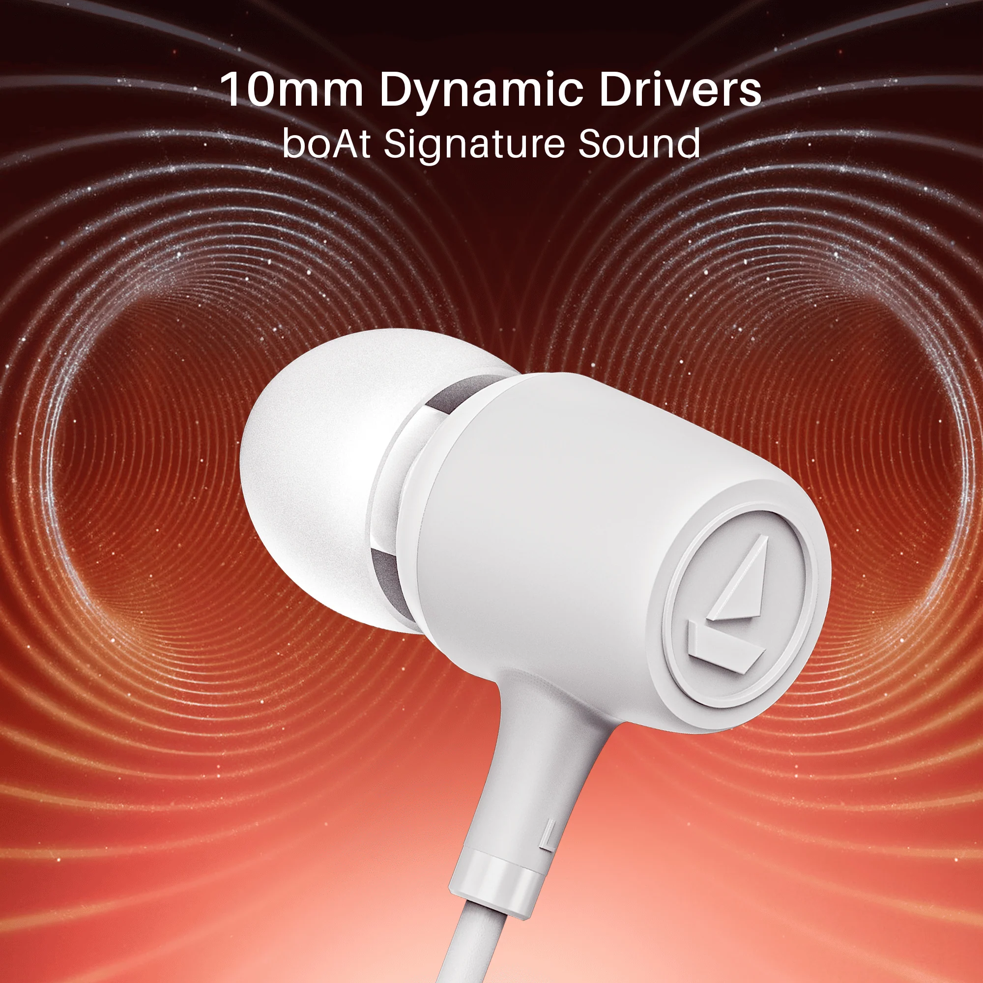 boAt BassHeads 85 | In-Ear Wired Earphones with 10mm Drivers & Mic - Image 8