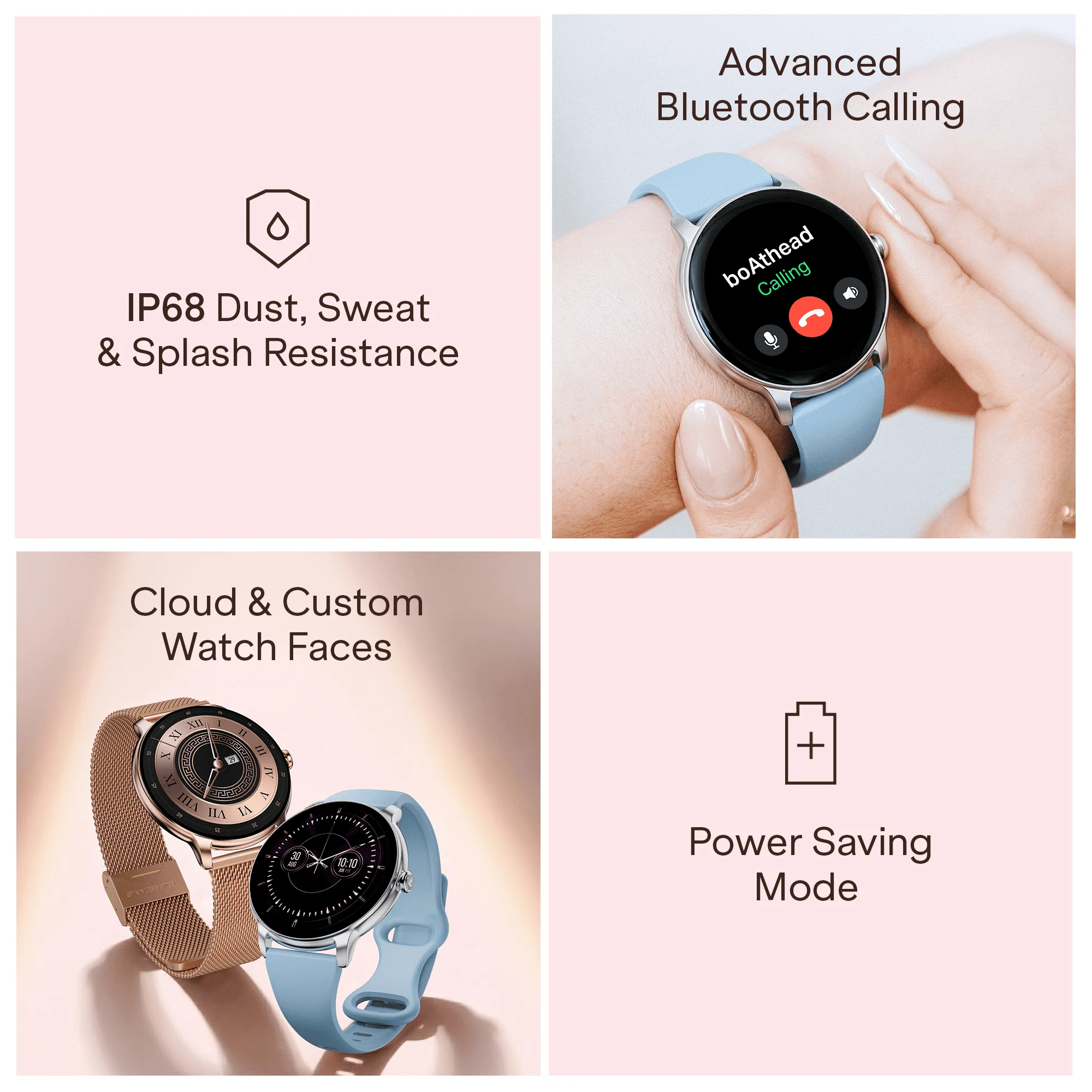 boAt Chrome Iris | Smartwatch with 1.32" AMOLED Display, 1000 nits brightness & Wellness Tracking - Image 23