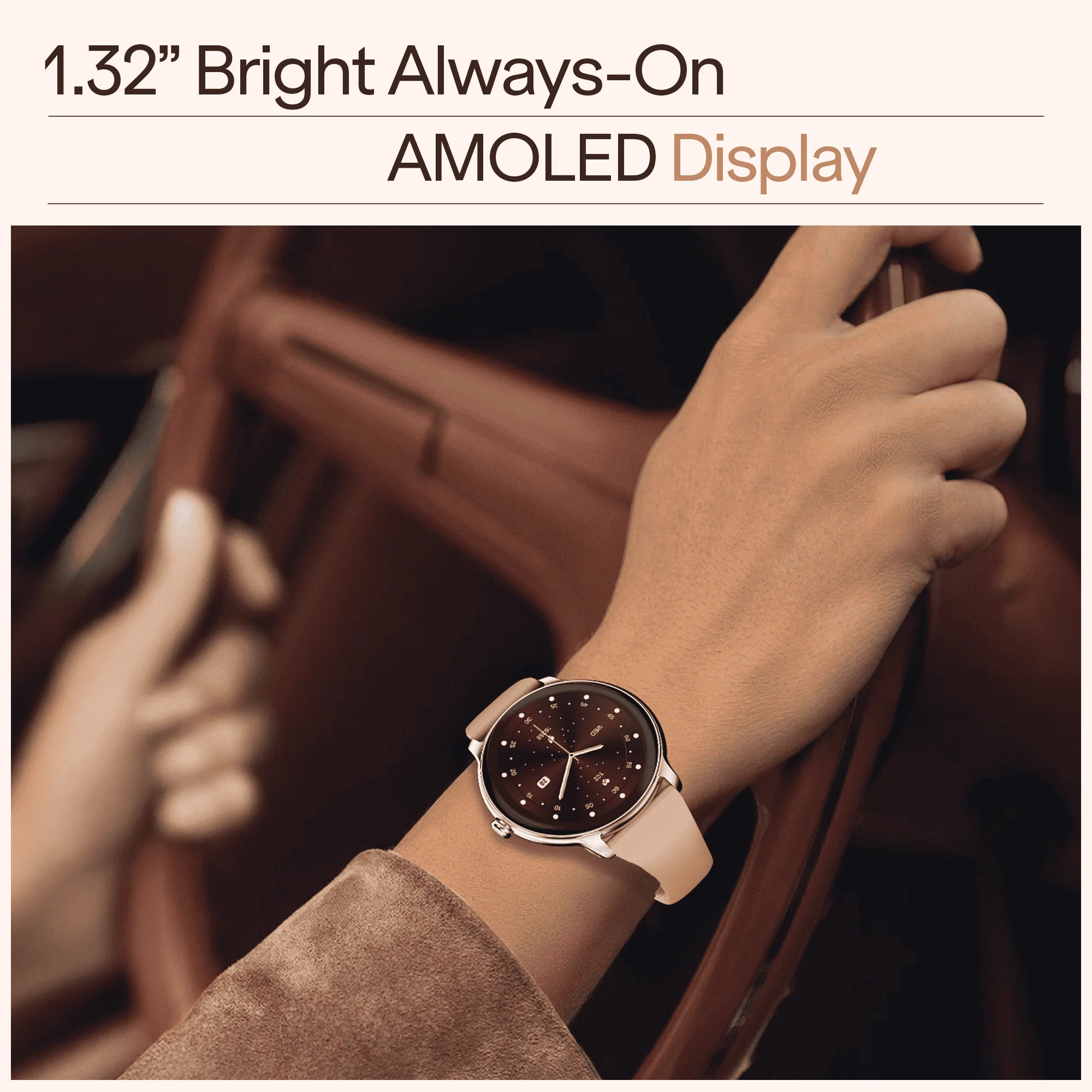 boAt Chrome Iris | Smartwatch with 1.32" AMOLED Display, 1000 nits brightness & Wellness Tracking - Image 24