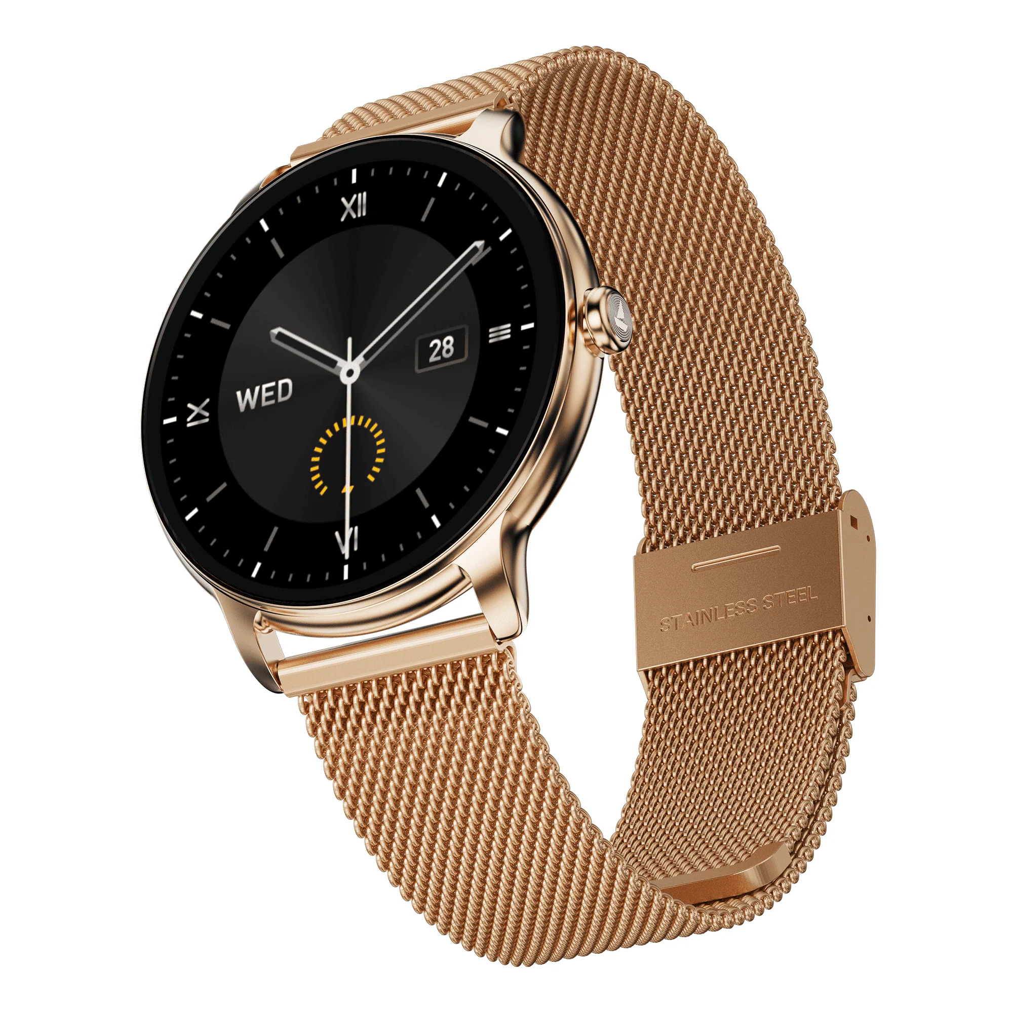 boAt Chrome Iris | Smartwatch with 1.32" AMOLED Display, 1000 nits brightness & Wellness Tracking - Image 3