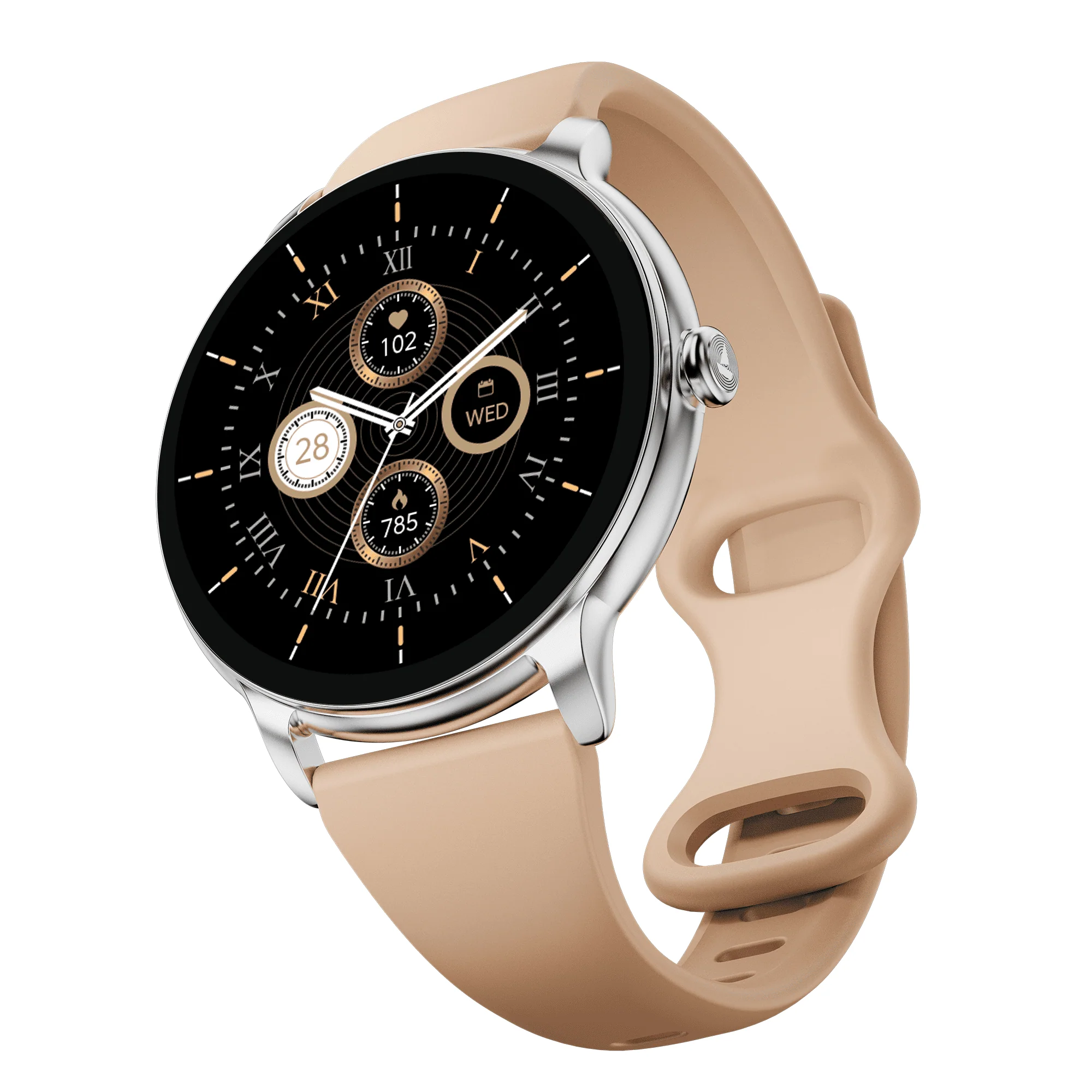 boAt Chrome Iris | Smartwatch with 1.32" AMOLED Display, 1000 nits brightness & Wellness Tracking - Image 4