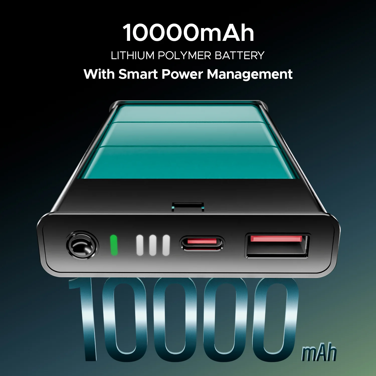 boAt EnergyShroom PB300 Pro | 10000mAh Powerbank with 2-way 22.5W fast charging,Pass-Through Charging, 12-Layer Smart IC Protection, Aluminium Casing & Compact - Image 10