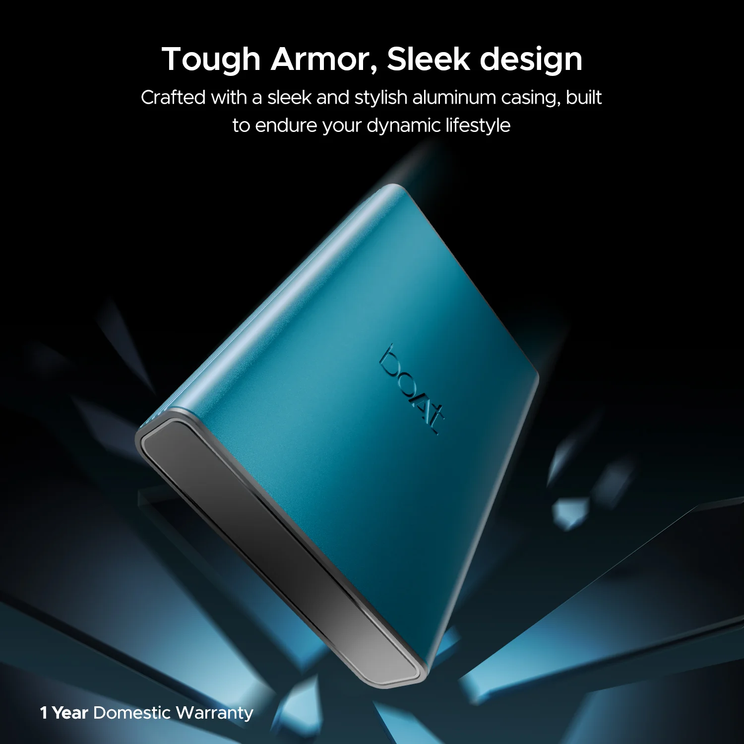 boAt EnergyShroom PB300 Pro | 10000mAh Powerbank with 2-way 22.5W fast charging,Pass-Through Charging, 12-Layer Smart IC Protection, Aluminium Casing & Compact - Image 14
