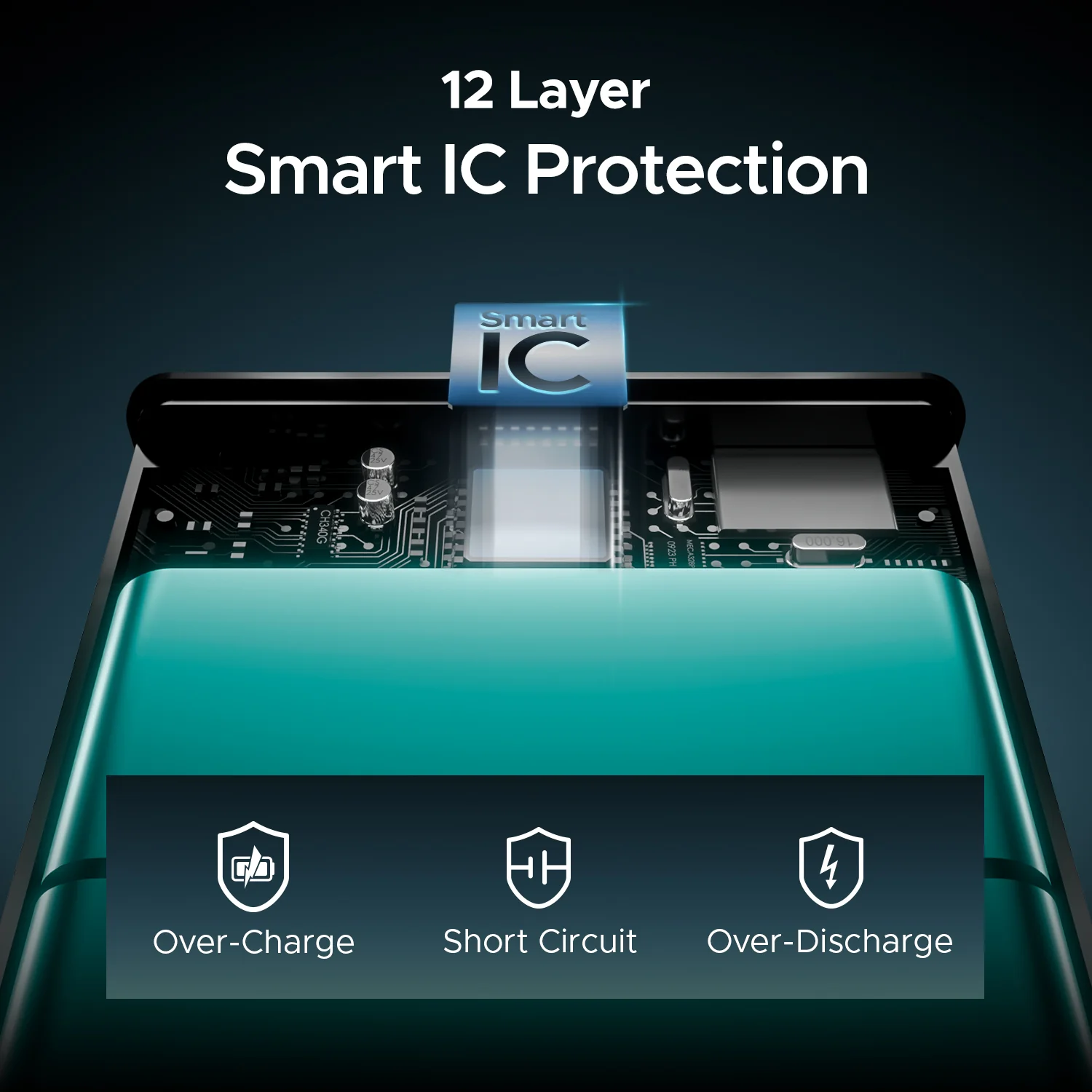 boAt EnergyShroom PB300 Pro | 10000mAh Powerbank with 2-way 22.5W fast charging,Pass-Through Charging, 12-Layer Smart IC Protection, Aluminium Casing & Compact - Image 15
