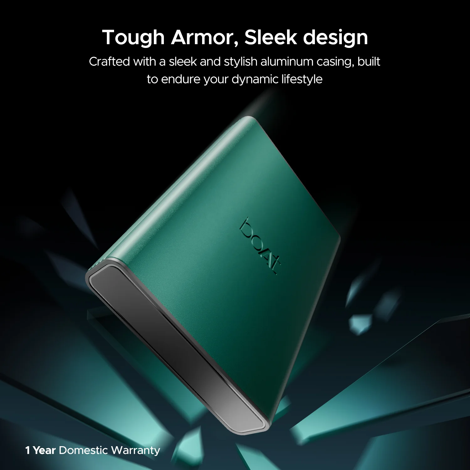 boAt EnergyShroom PB300 Pro | 10000mAh Powerbank with 2-way 22.5W fast charging,Pass-Through Charging, 12-Layer Smart IC Protection, Aluminium Casing & Compact - Image 20
