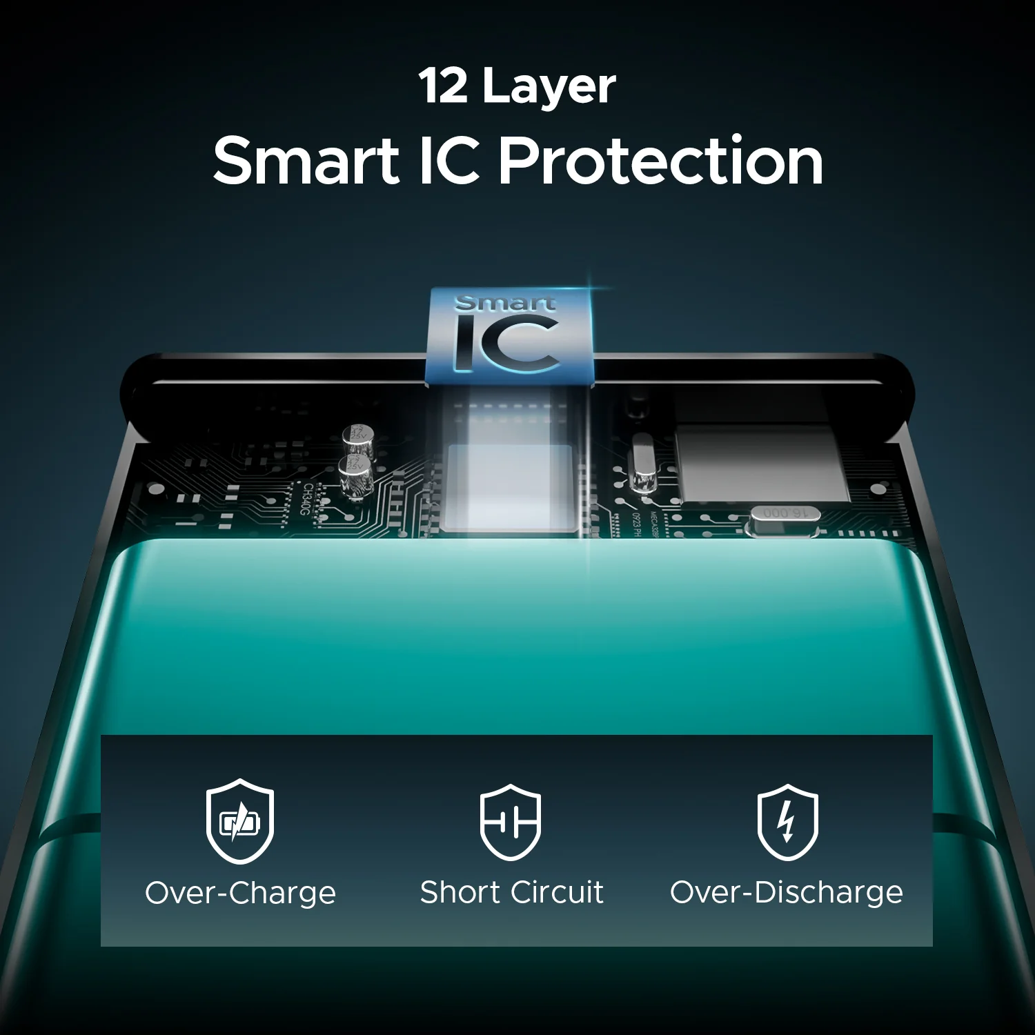boAt EnergyShroom PB300 Pro | 10000mAh Powerbank with 2-way 22.5W fast charging,Pass-Through Charging, 12-Layer Smart IC Protection, Aluminium Casing & Compact - Image 21