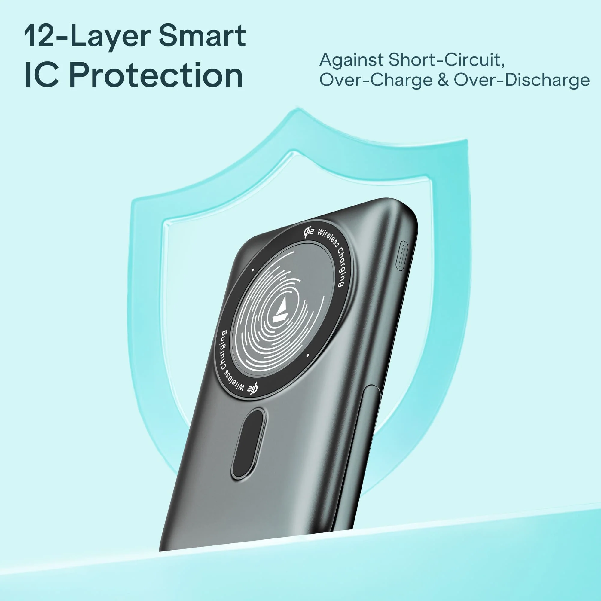 Energyshroom PB330 Pro Magnacharge | 10000mAh Qi2 Magnetic Wireless Powerbank with 15W Wireless Charging, 22.5W Wired Fast Charging & Foldable Stand - Image 8