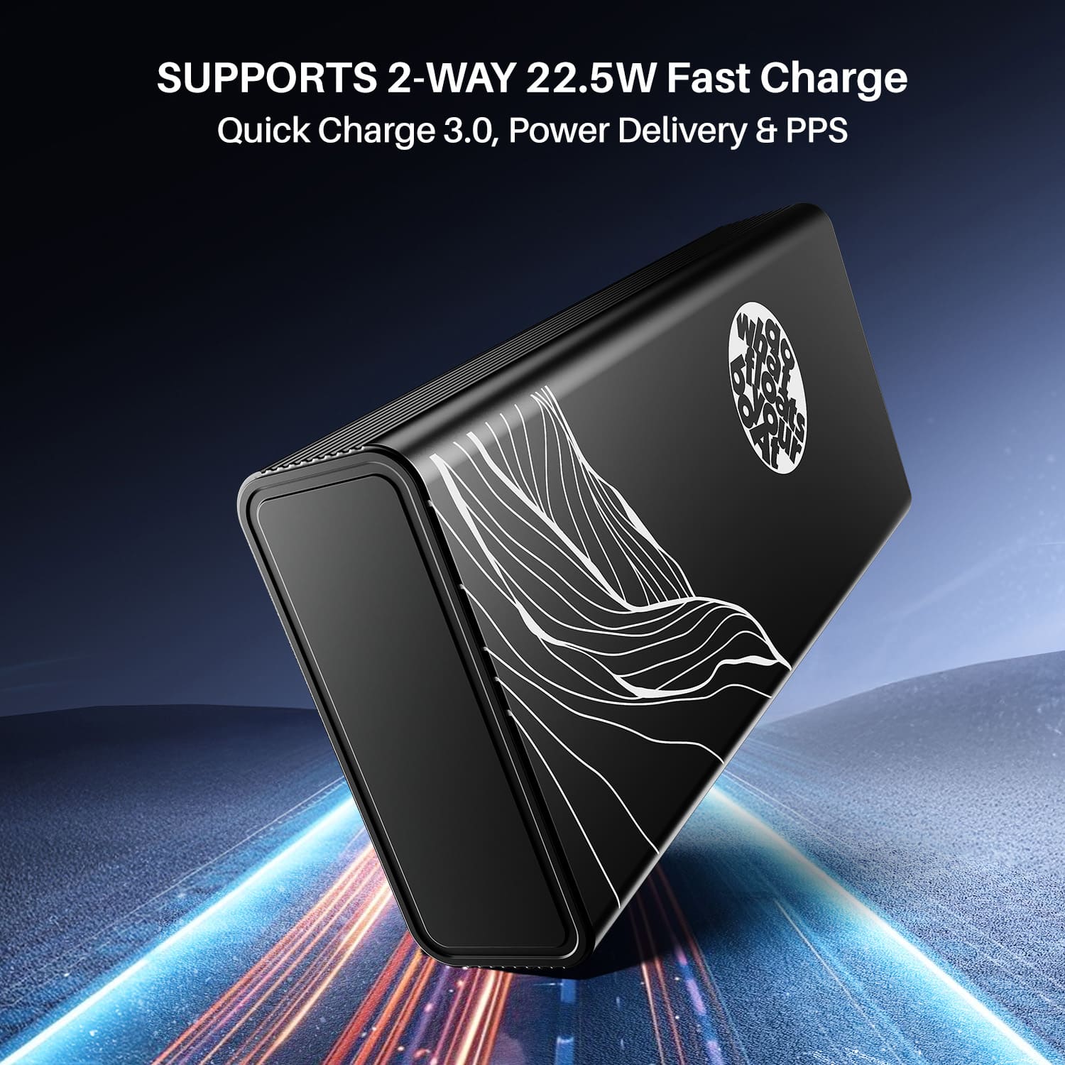 boAt Energyshroom PB400 Pro SPL | 20000 mAh Powerbank with 2-way 22.5W fast charging, Pass-Through Charging, 12-Layer Smart IC Protection, Aluminium Casing & Compact - Image 5