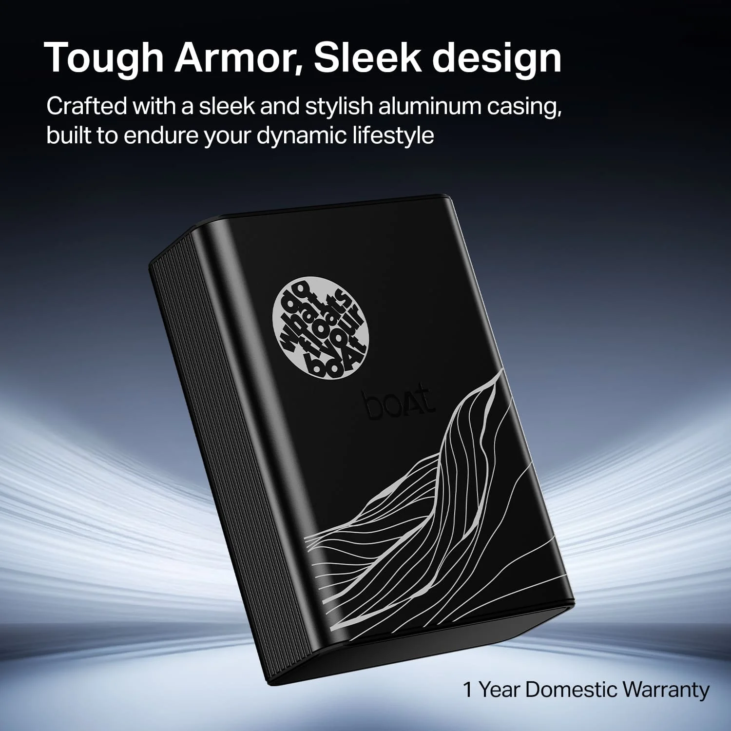 boAt Energyshroom PB400 Pro SPL | 20000 mAh Powerbank with 2-way 22.5W fast charging, Pass-Through Charging, 12-Layer Smart IC Protection, Aluminium Casing & Compact - Image 7