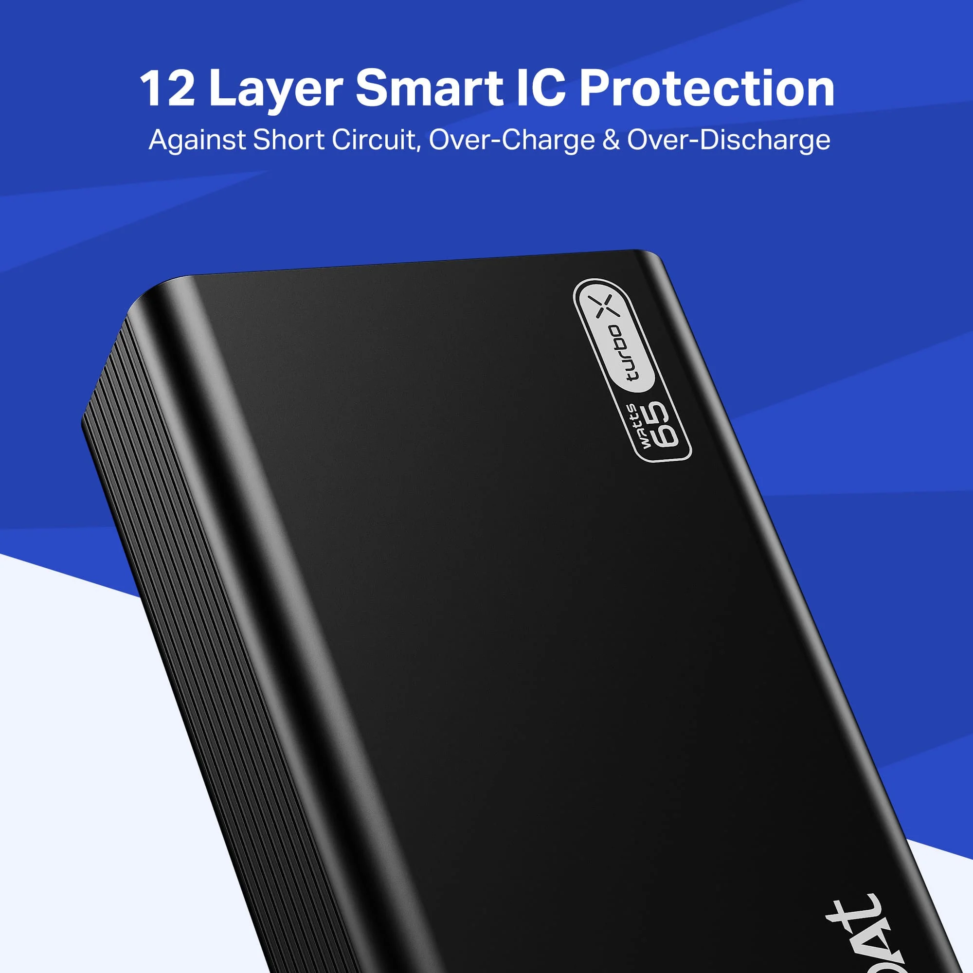 boAt Energyshroom PB465 Turbo X | 20000mAh Power Bank with 65W Turbo Fast Charging - Image 6