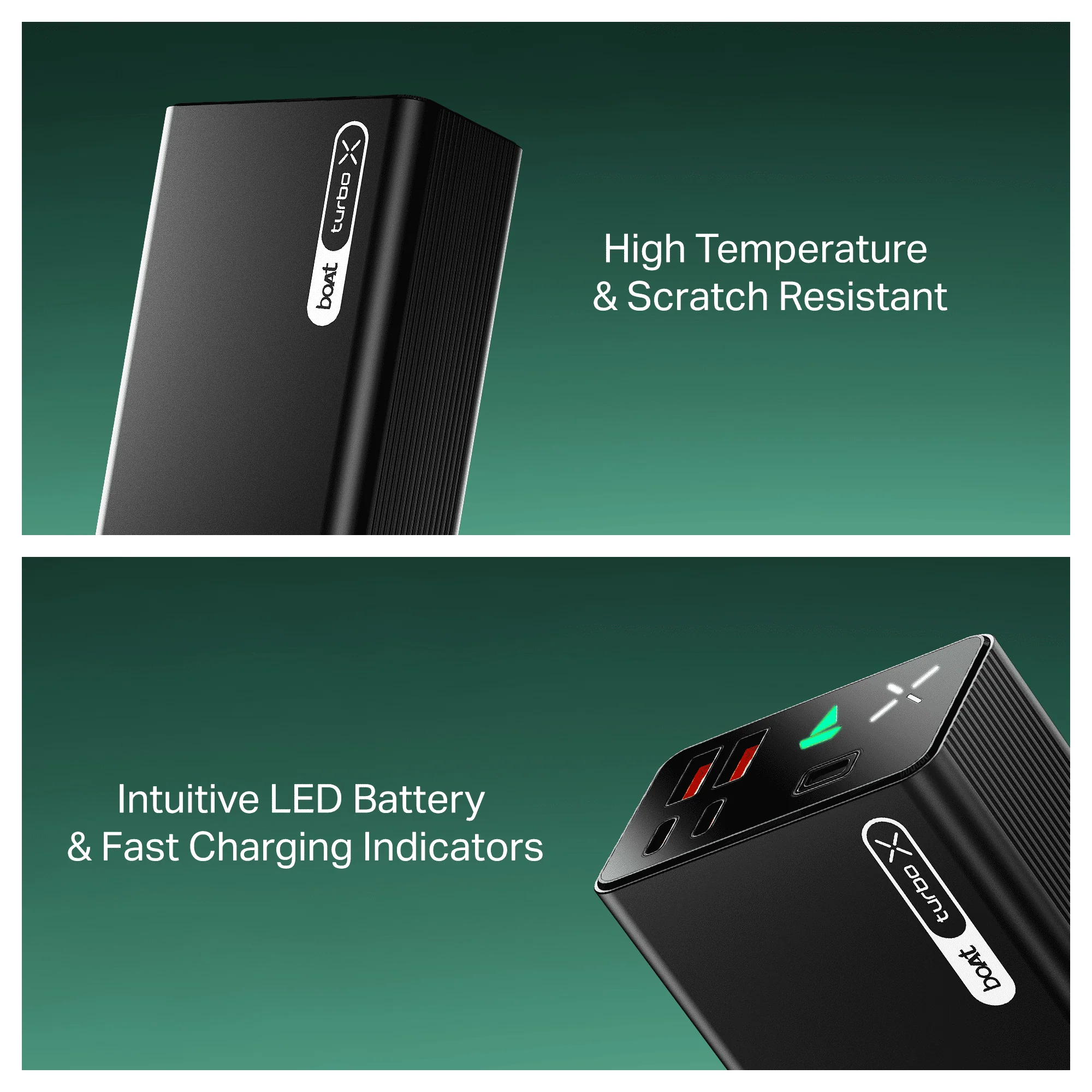 boAt Energyshroom PB665 Turbo X | 30000mAh Power Bank with 65W Turbo Fast Charging - Image 7