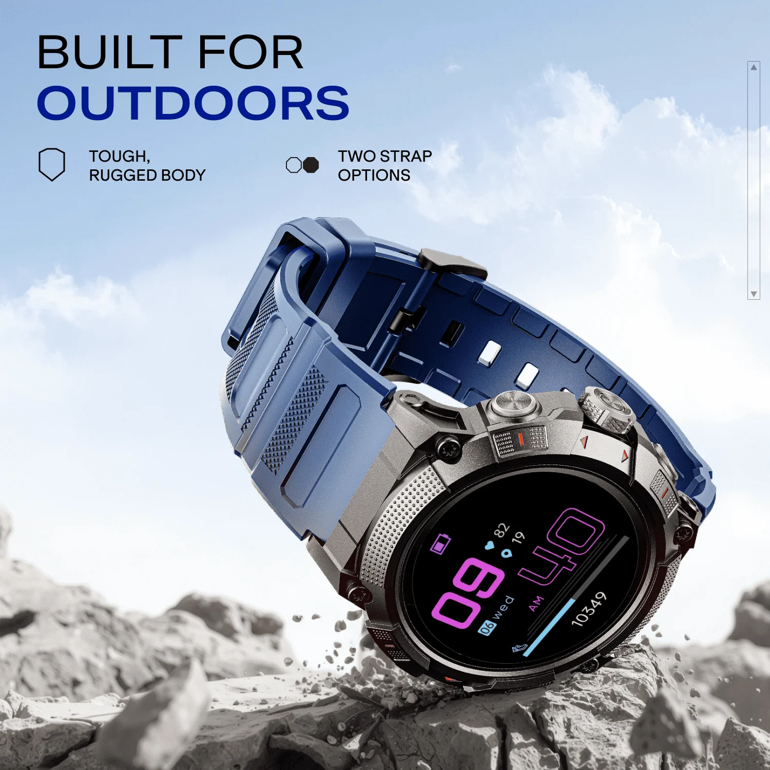 boAt Lunar Atlas | Smartwatch with 1.39" Bright HD Display, App-Powered GPS Tracking & Rugged Metallic Finish - Image 11