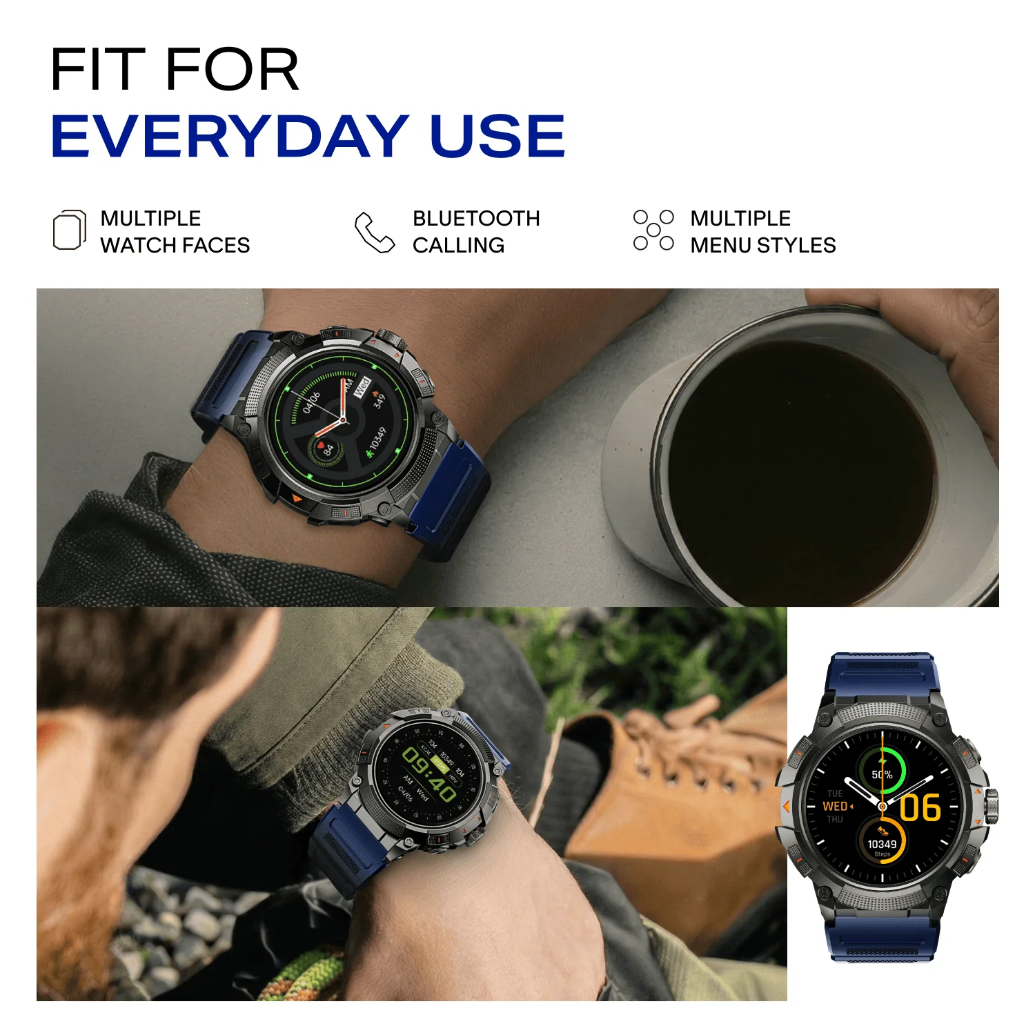 boAt Lunar Atlas | Smartwatch with 1.39" Bright HD Display, App-Powered GPS Tracking & Rugged Metallic Finish - Image 16