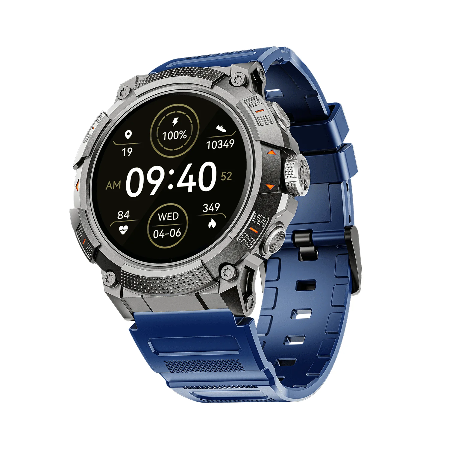 boAt Lunar Atlas | Smartwatch with 1.39" Bright HD Display, App-Powered GPS Tracking & Rugged Metallic Finish - Image 2