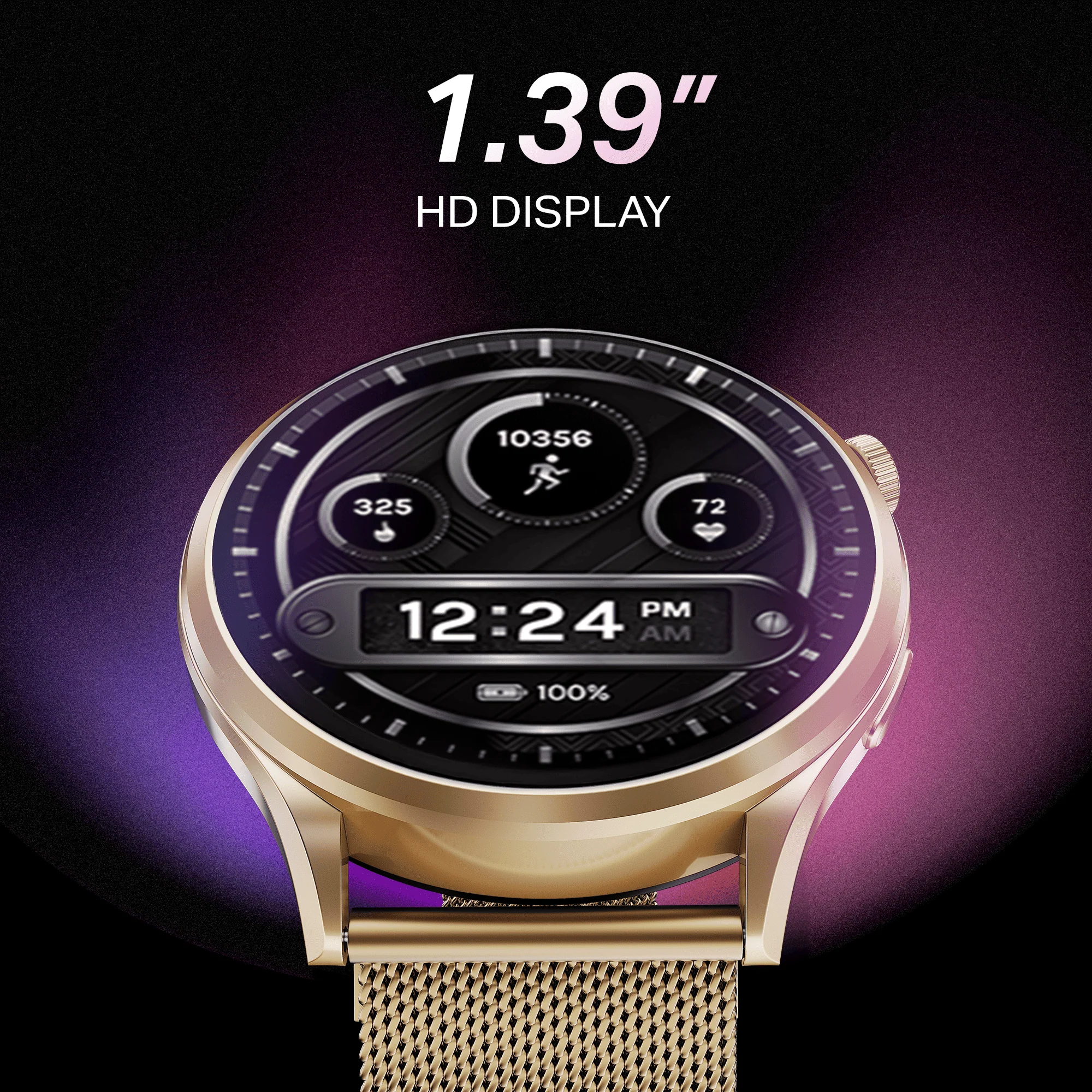 boAt Lunar Discovery Pro | Premium Smartwatch with 1.39" HD Display, Advanced BT Calling & Health Monitoring - Image 15