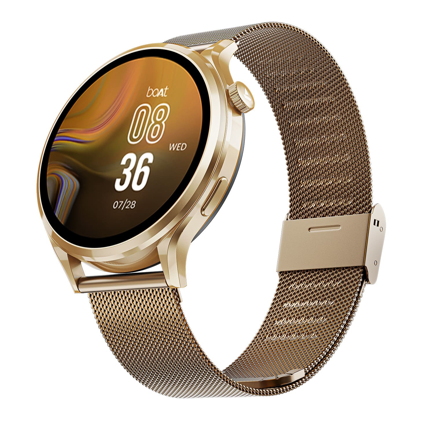 boAt Lunar Discovery Pro | Premium Smartwatch with 1.39" HD Display, Advanced BT Calling & Health Monitoring - Image 3