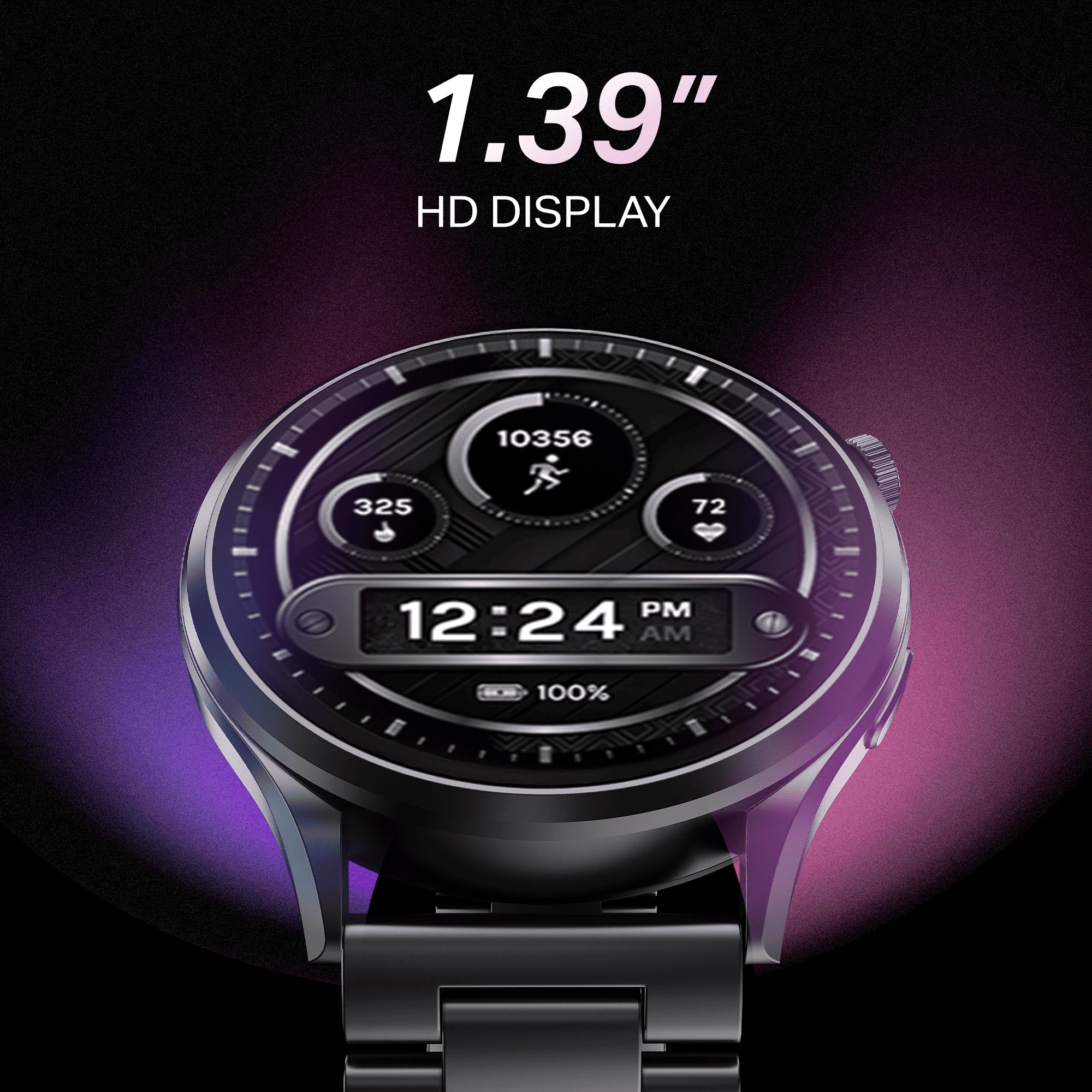 boAt Lunar Discovery Pro | Premium Smartwatch with 1.39" HD Display, Advanced BT Calling & Health Monitoring - Image 47