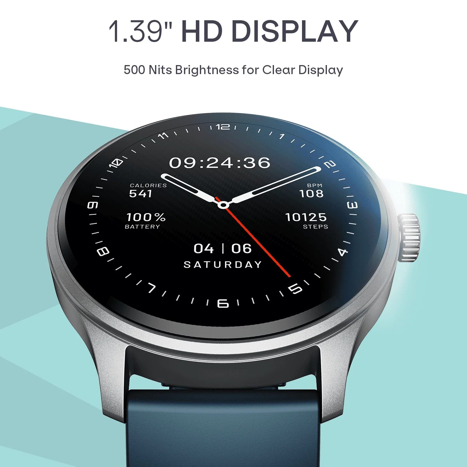 boAt Lunar Orbit 2 | Smartwatch with 1.39" HD Display, 2.5D Animated Watch Faces & Advanced BT Calling - Image 17