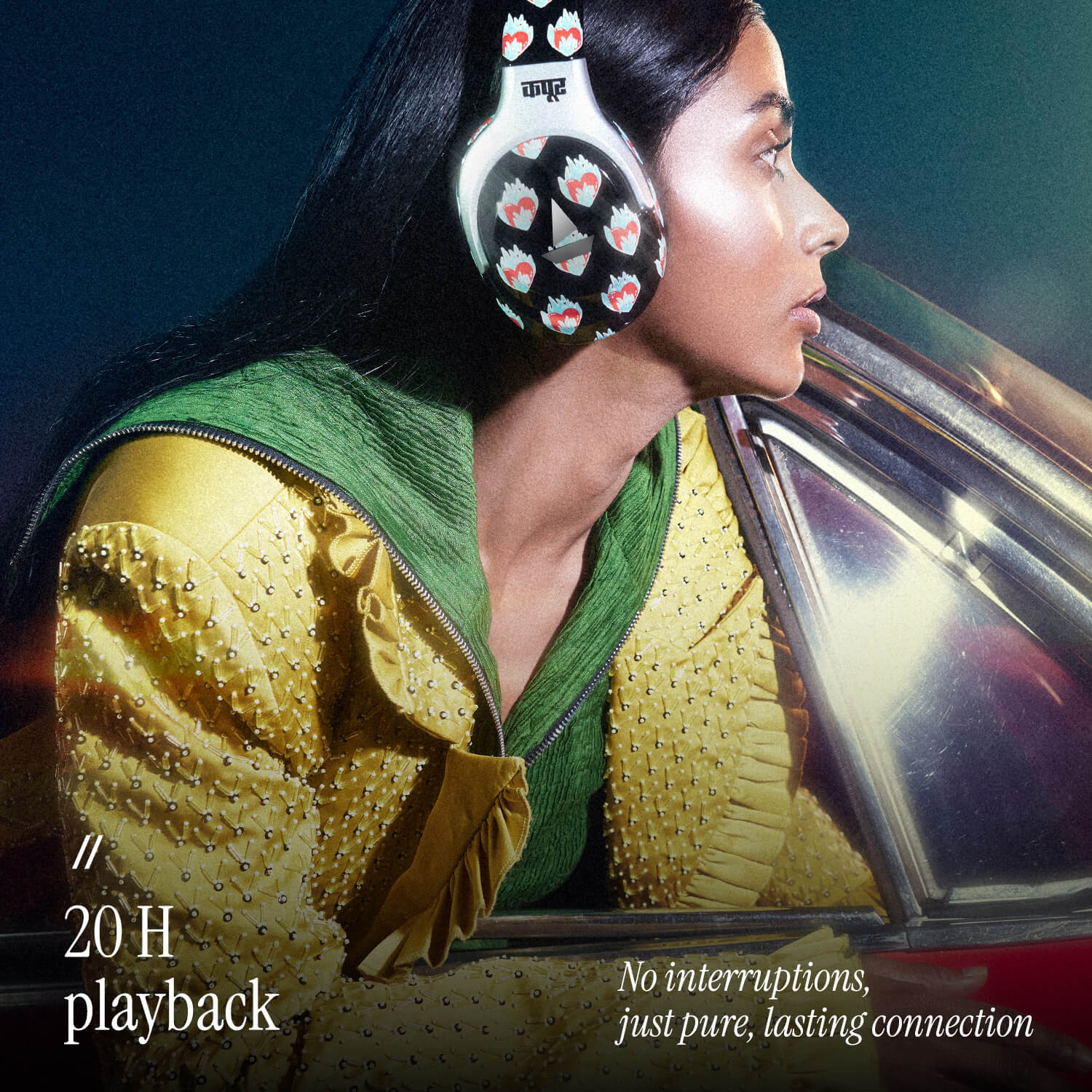 Nirvana Eutopia - Dhruv Kapoor Edition | Wireless Headphone with 20H Playback, Dual Mics with ENx™ Tech, ASAP™ Charge - Image 4