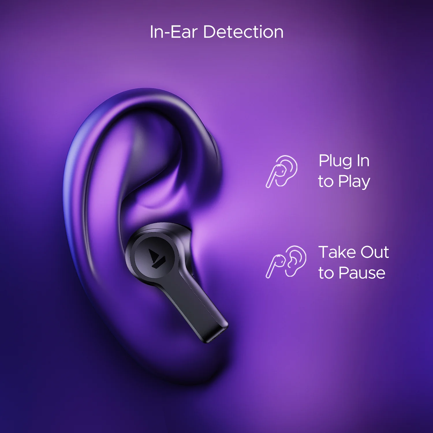 boAt Nirvana Lucid | Wireless Earbuds with Active Noise Cancellation up to 32dB, BEAST™ Mode, 10mm Drivers, ASAP™ Charge - Image 7