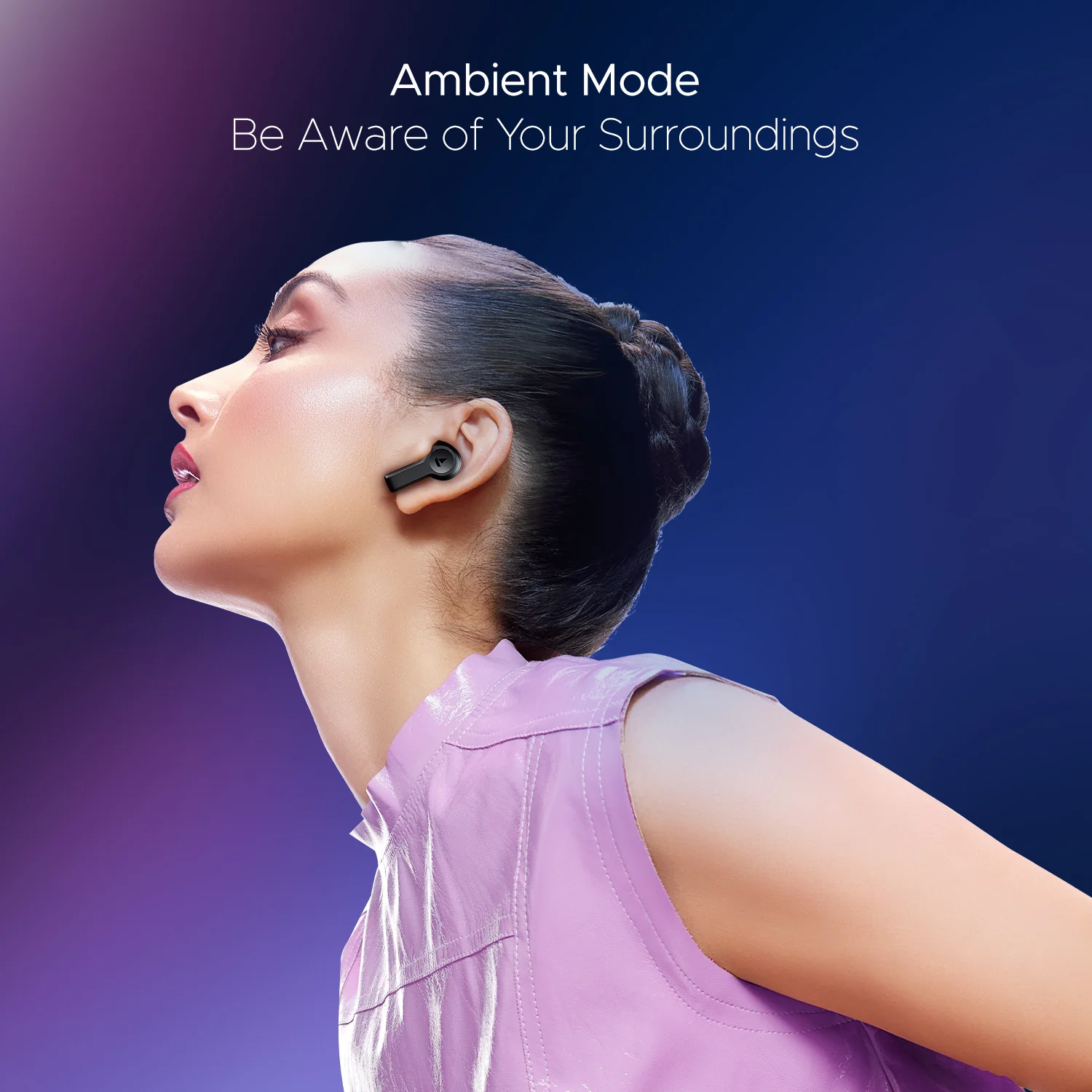 boAt Nirvana Lucid | Wireless Earbuds with Active Noise Cancellation up to 32dB, BEAST™ Mode, 10mm Drivers, ASAP™ Charge - Image 9