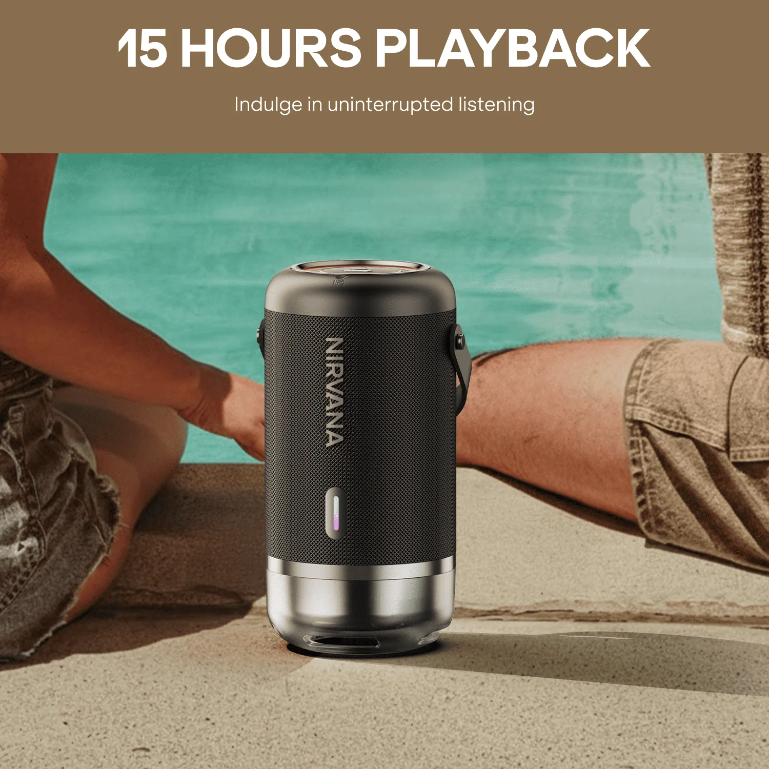 boAt Nirvana Luxe | Bluetooth Speaker with 100W Sound, 360° Spatial Audio & RGB LEDs - Image 4