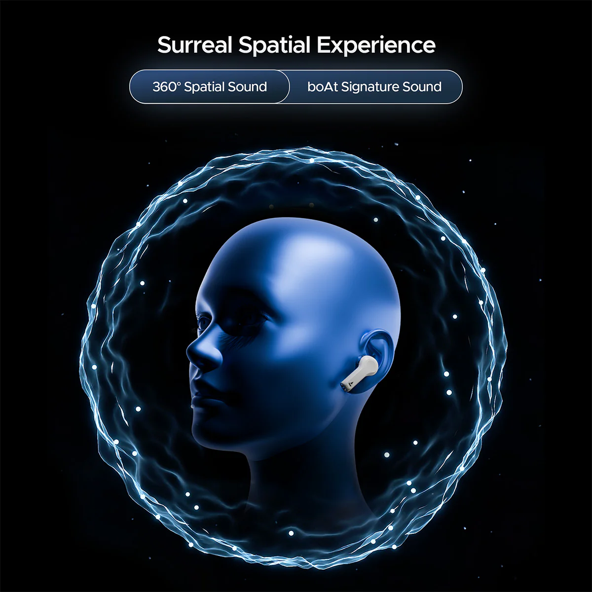 boAt Nirvana Space | TWS Earbuds with boAt 360º Spatial Audio, 32dB Active Noise Cancellation - Image 16