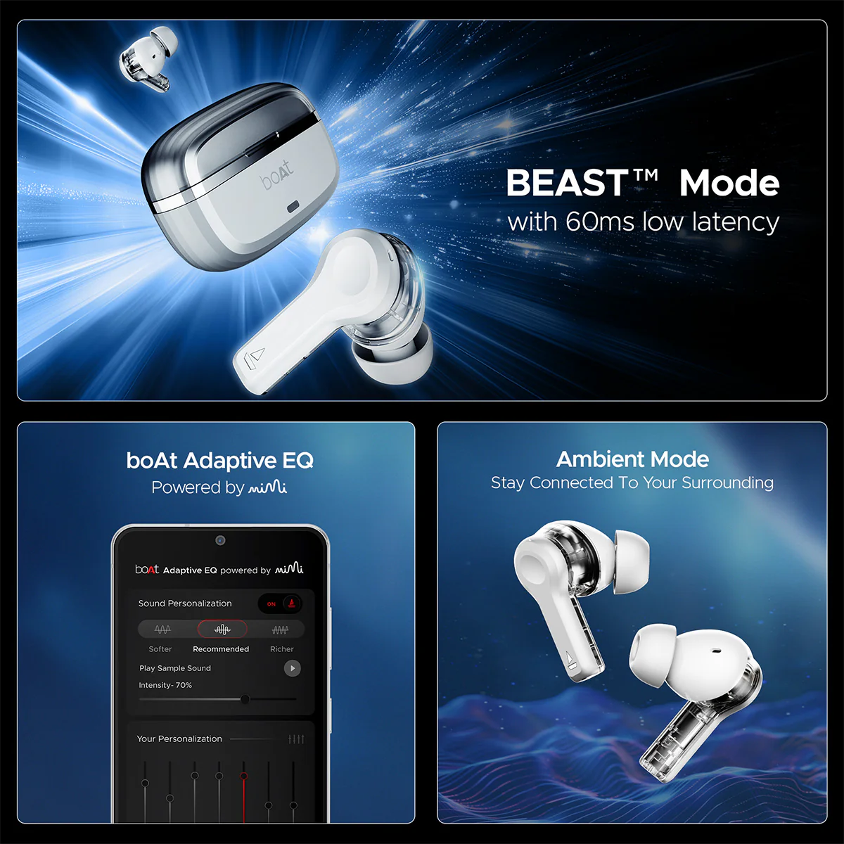 boAt Nirvana Space | TWS Earbuds with boAt 360º Spatial Audio, 32dB Active Noise Cancellation - Image 25