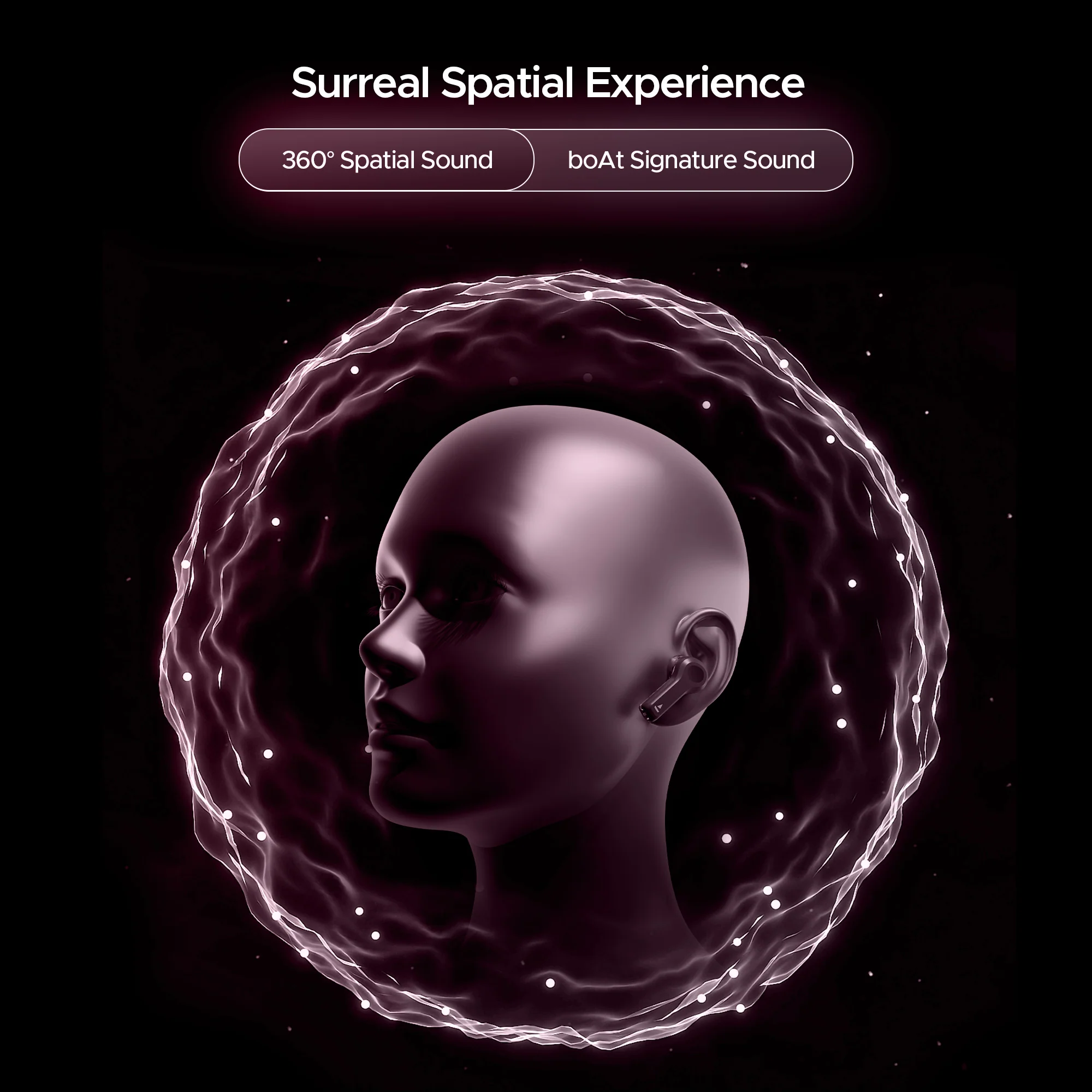 boAt Nirvana Space | TWS Earbuds with boAt 360º Spatial Audio, 32dB Active Noise Cancellation - Image 26