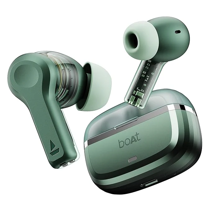 boAt Nirvana Space | TWS Earbuds with boAt 360º Spatial Audio, 32dB Active Noise Cancellation - Image 3
