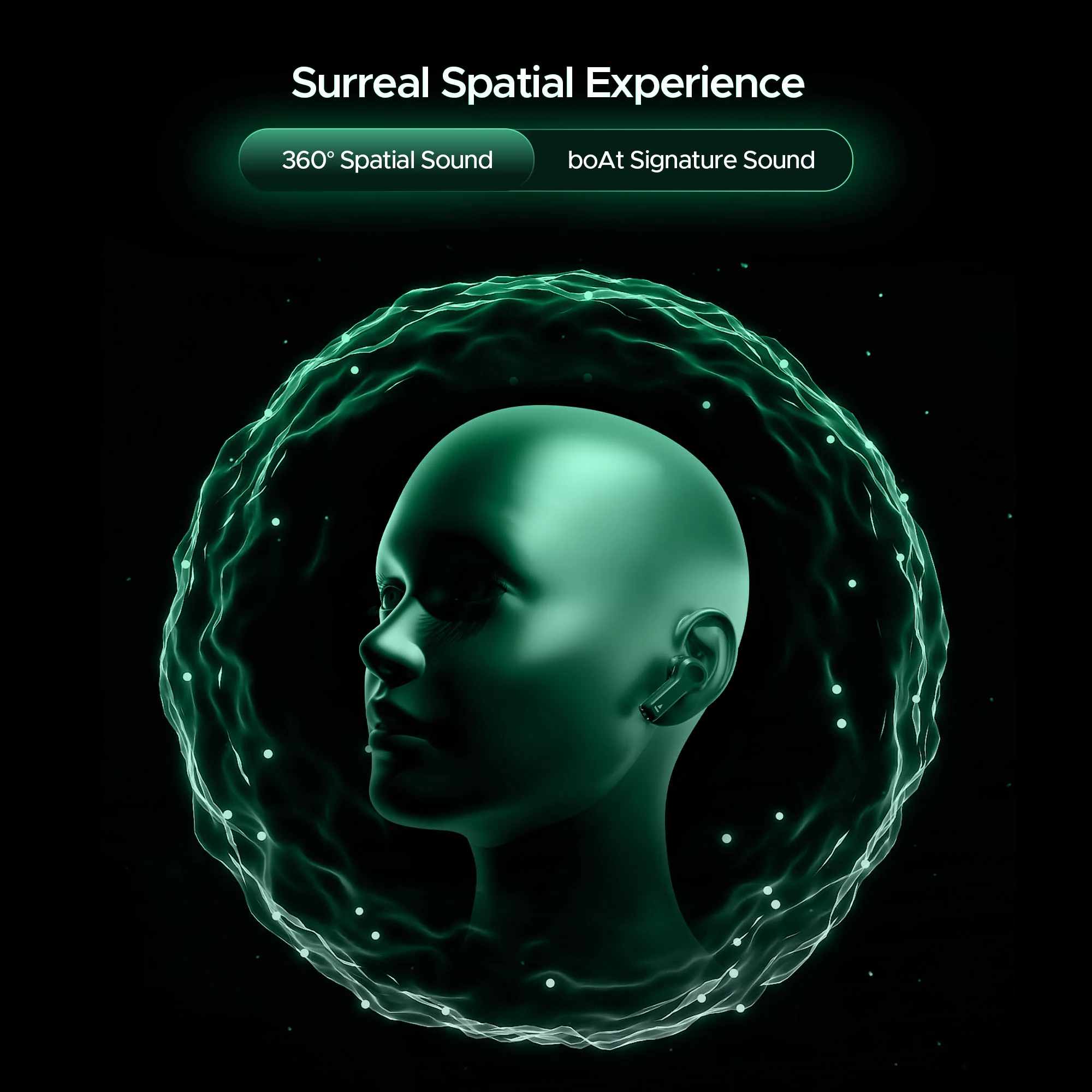boAt Nirvana Space | TWS Earbuds with boAt 360º Spatial Audio, 32dB Active Noise Cancellation - Image 35