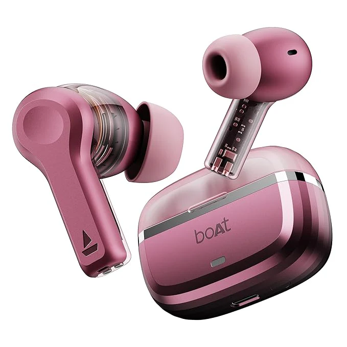 boAt Nirvana Space | TWS Earbuds with boAt 360º Spatial Audio, 32dB Active Noise Cancellation - Image 4