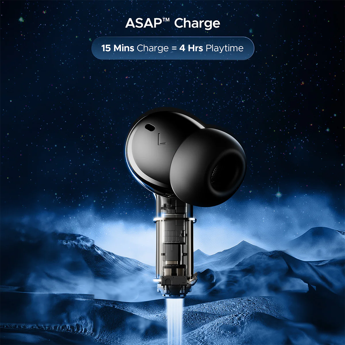 boAt Nirvana Space | TWS Earbuds with boAt 360º Spatial Audio, 32dB Active Noise Cancellation - Image 9