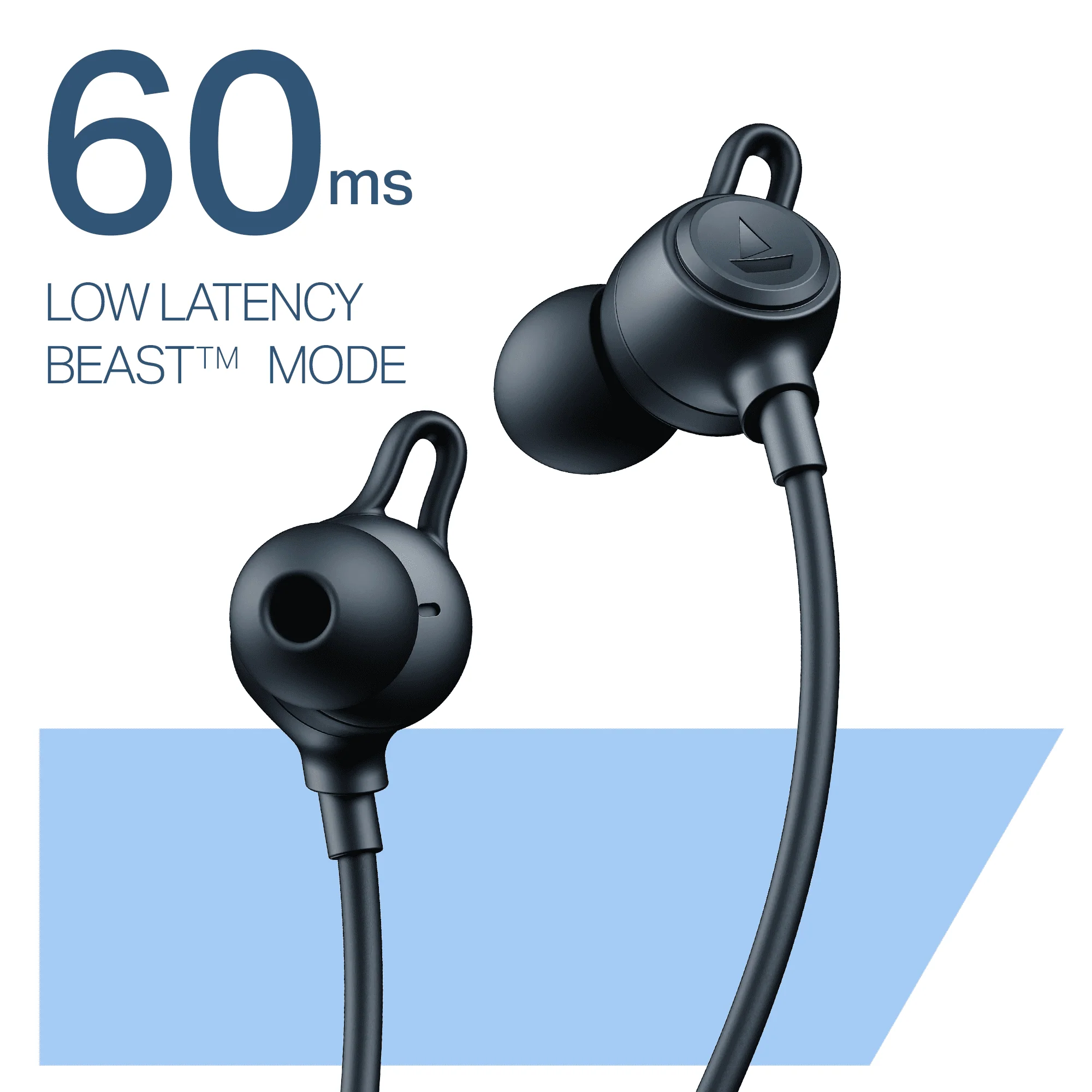 boAt Rockerz 200 | Wireless Earphone with 60H Playback, ASAP™ Charge, BEAST™ Mode, ENx™ Technology - Image 12