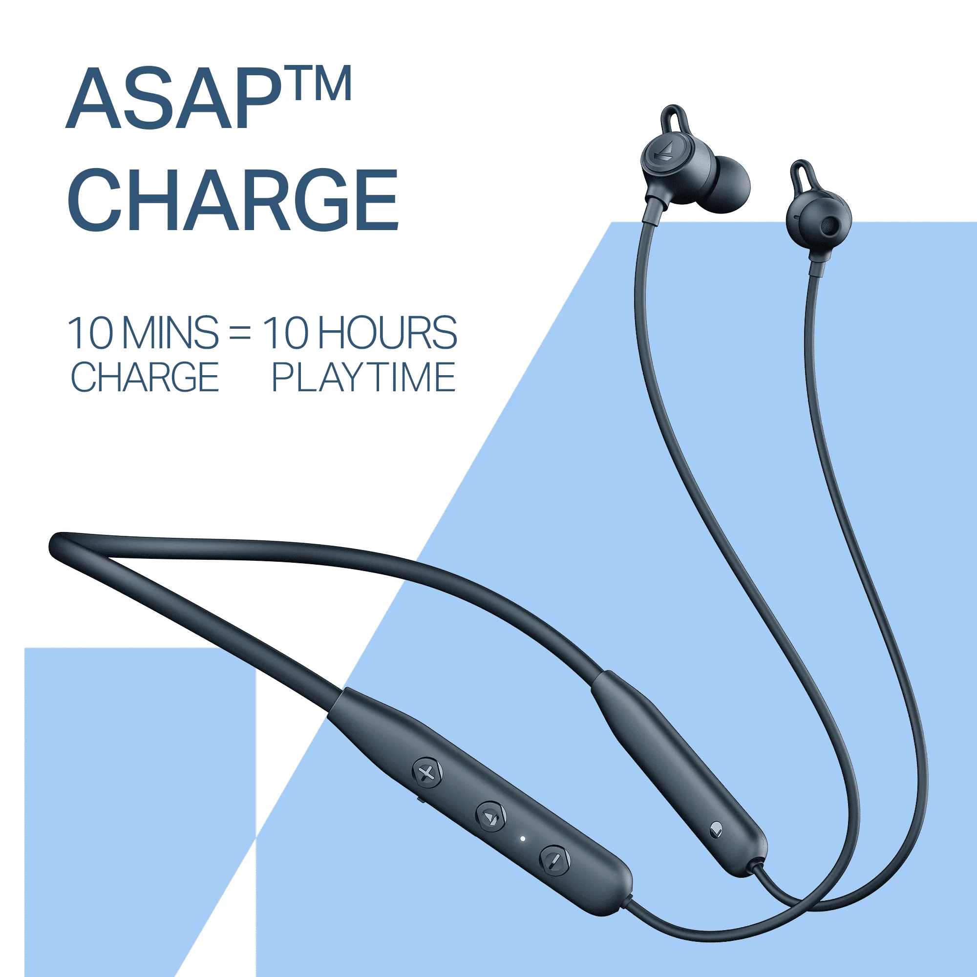 boAt Rockerz 200 | Wireless Earphone with 60H Playback, ASAP™ Charge, BEAST™ Mode, ENx™ Technology - Image 13